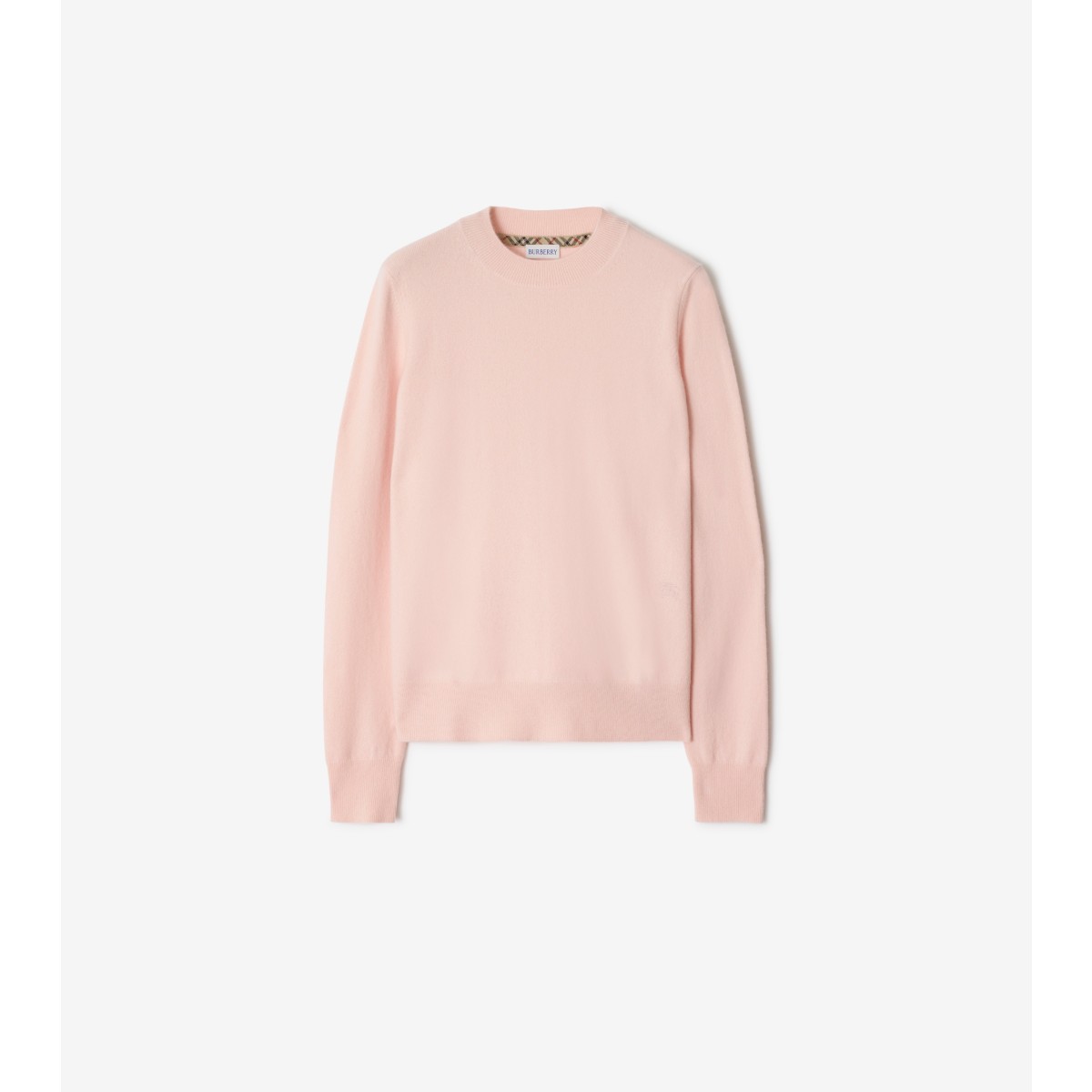  Check Cashmere Blend Sweater