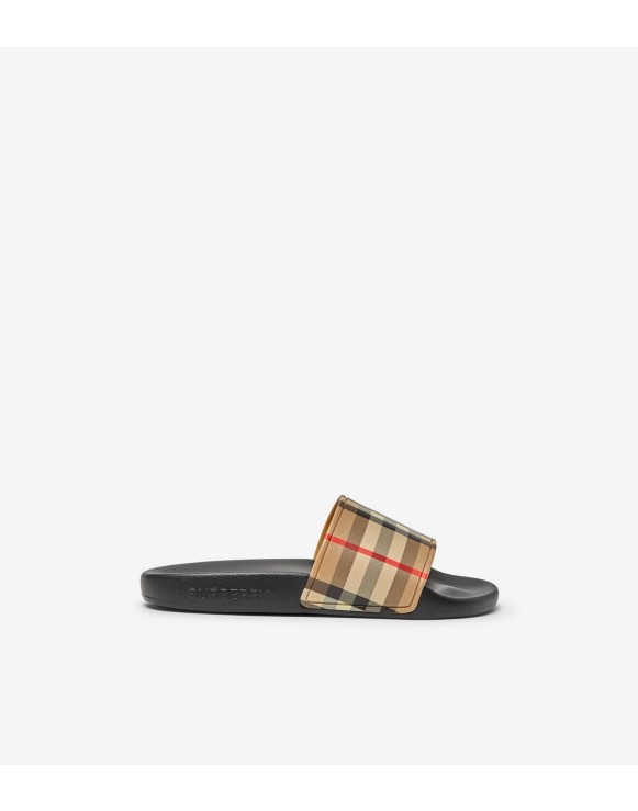 Vintage Check Slides