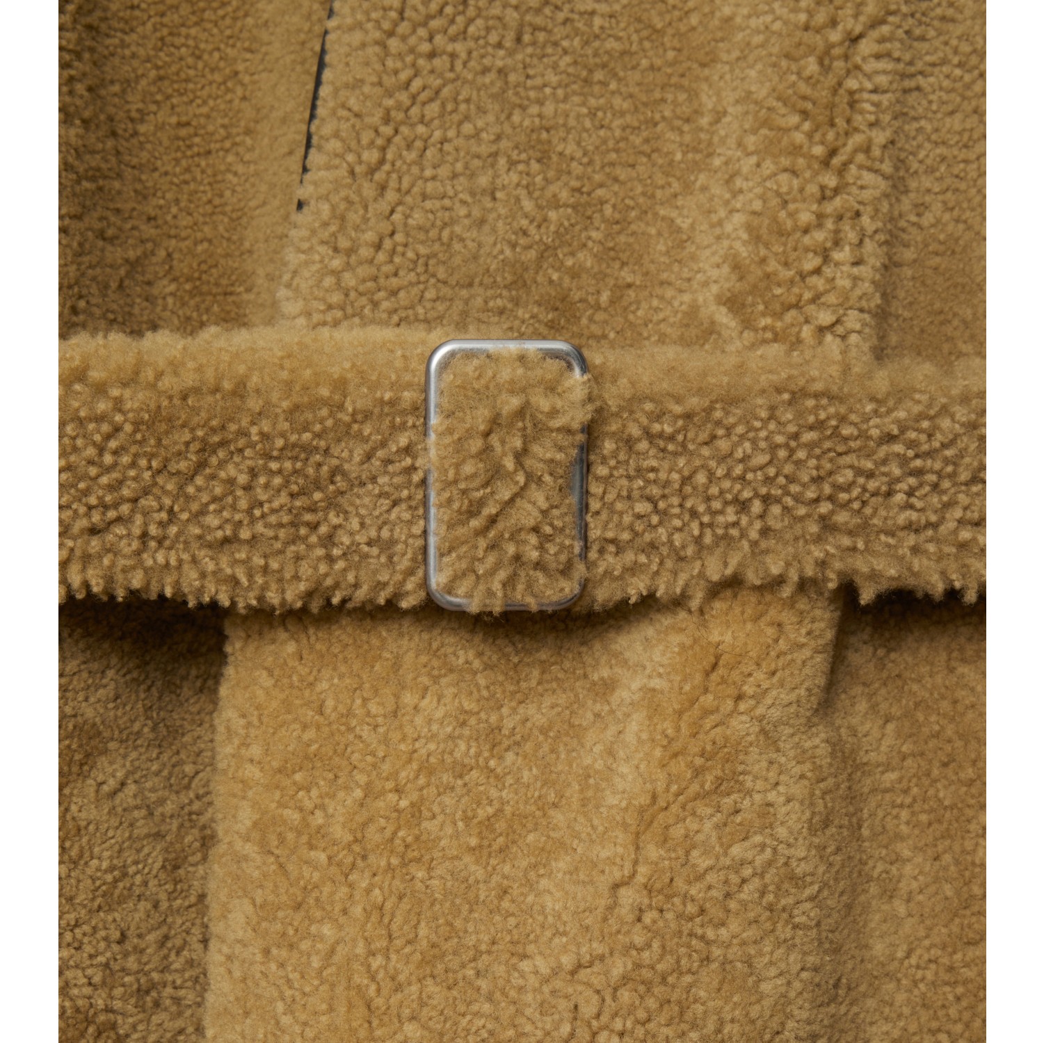 Shearling Wrap Coat