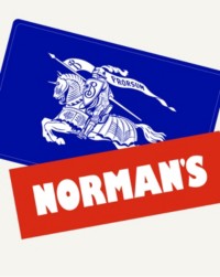 Eggs und Chips mit Burberry bei Norman's