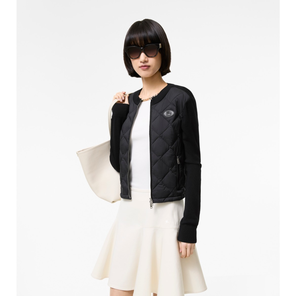  Quilted Nylon and Wool Fulbrook Jacket