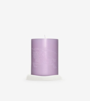 Rose and Violet Blossom Candle in Haze lilac | Burberry® Official