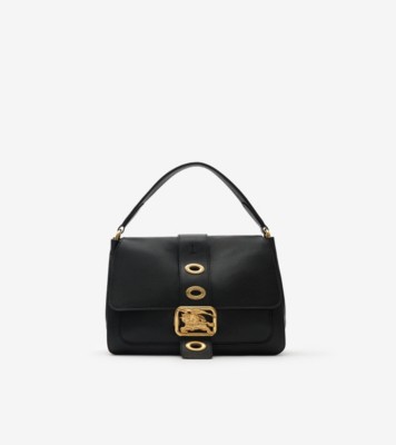 おもち様　BURBERRY ブラック マザーズバッグ　美品 スモール ライダーバッグ (ブラック) - ウィメンズ, レザー | Burberry