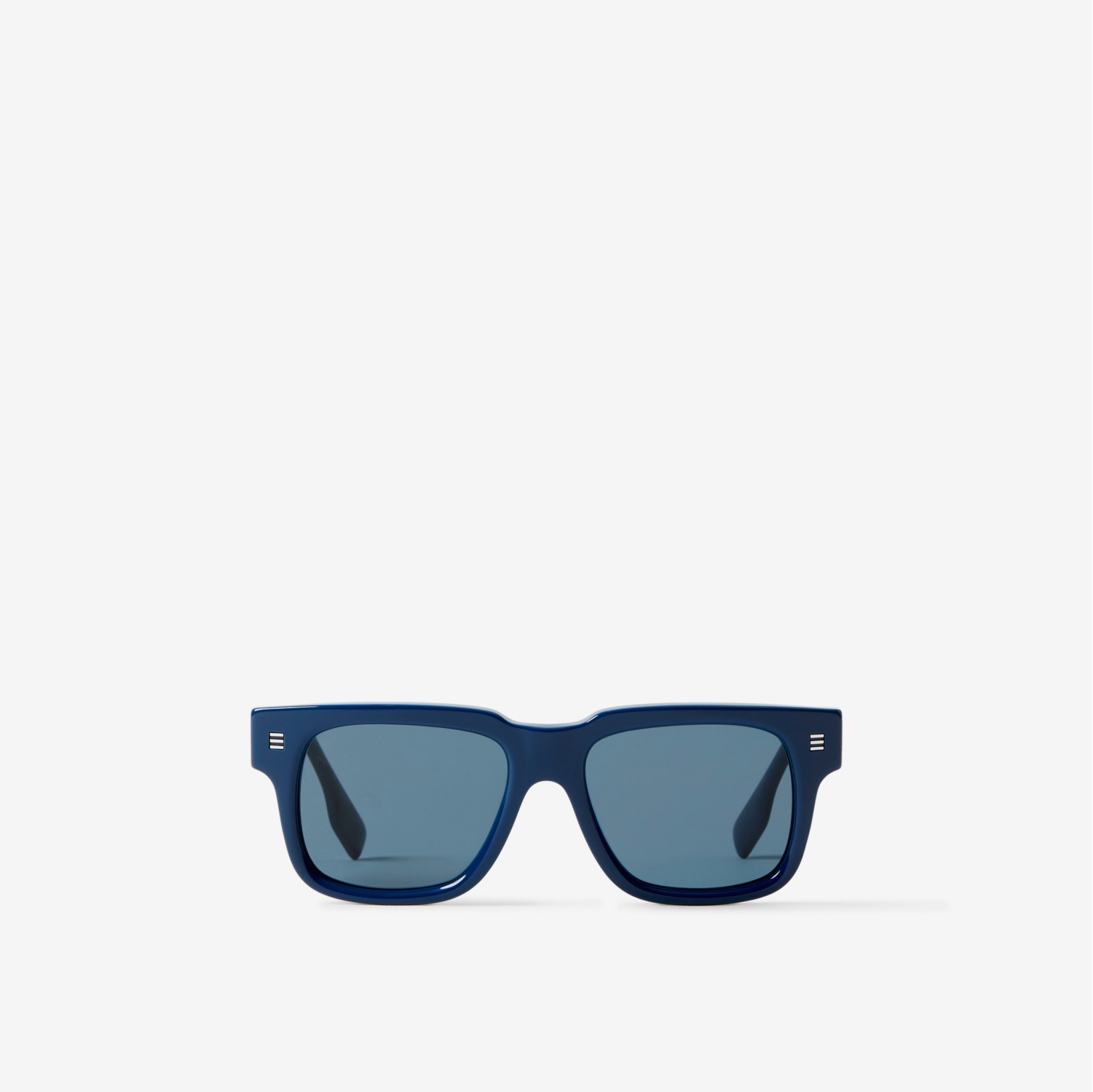 Square Frame Sunglasses in Deep navy - Men | Burberry® Official