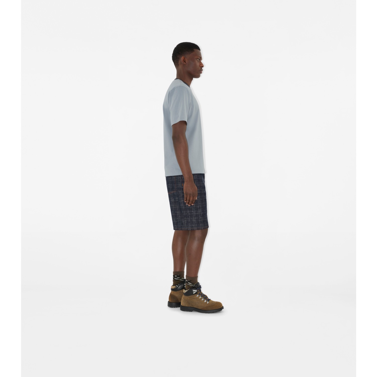 Camiseta de algodão com logotipo