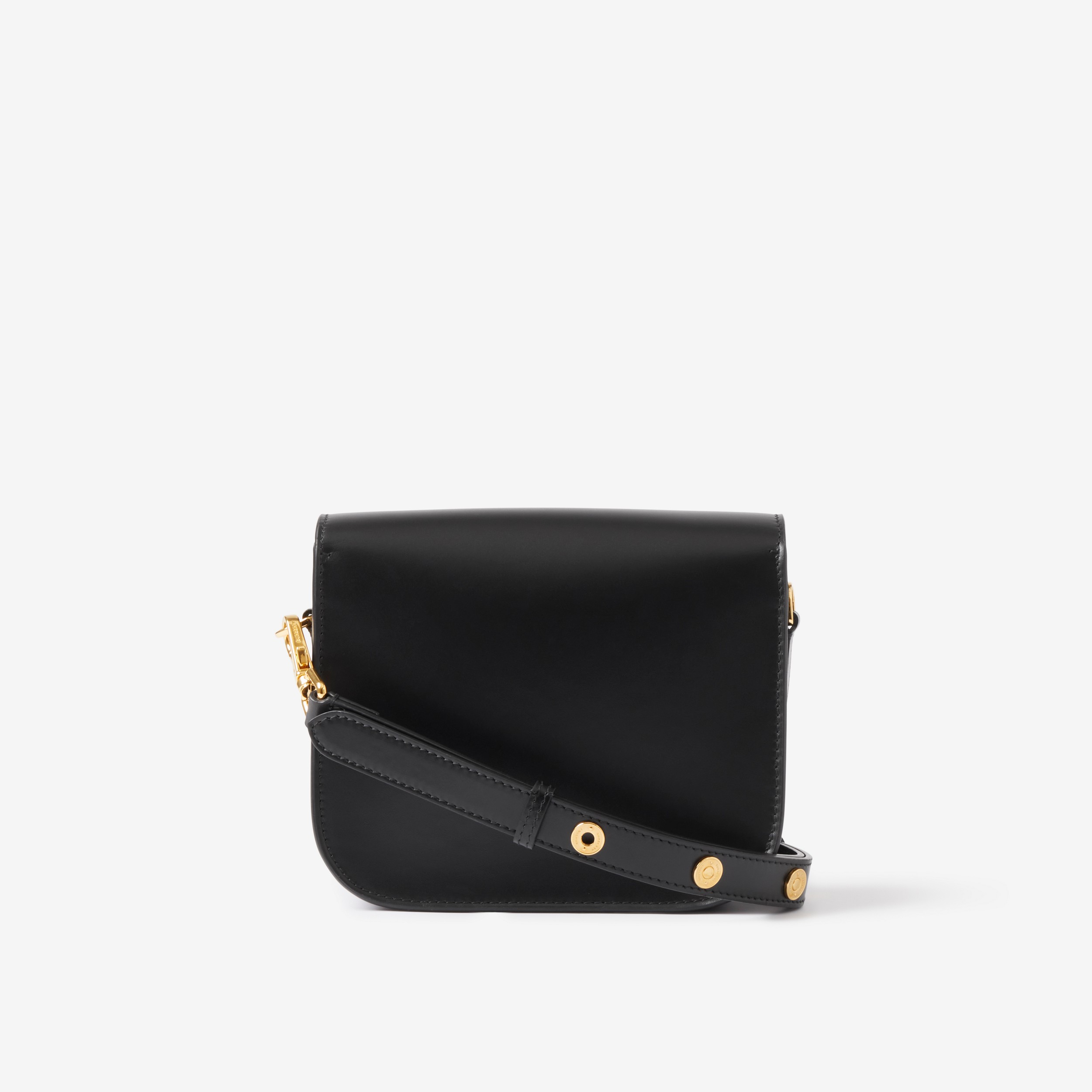Leather Small Elizabeth Bag in Black - Women | Burberry® Official - 3