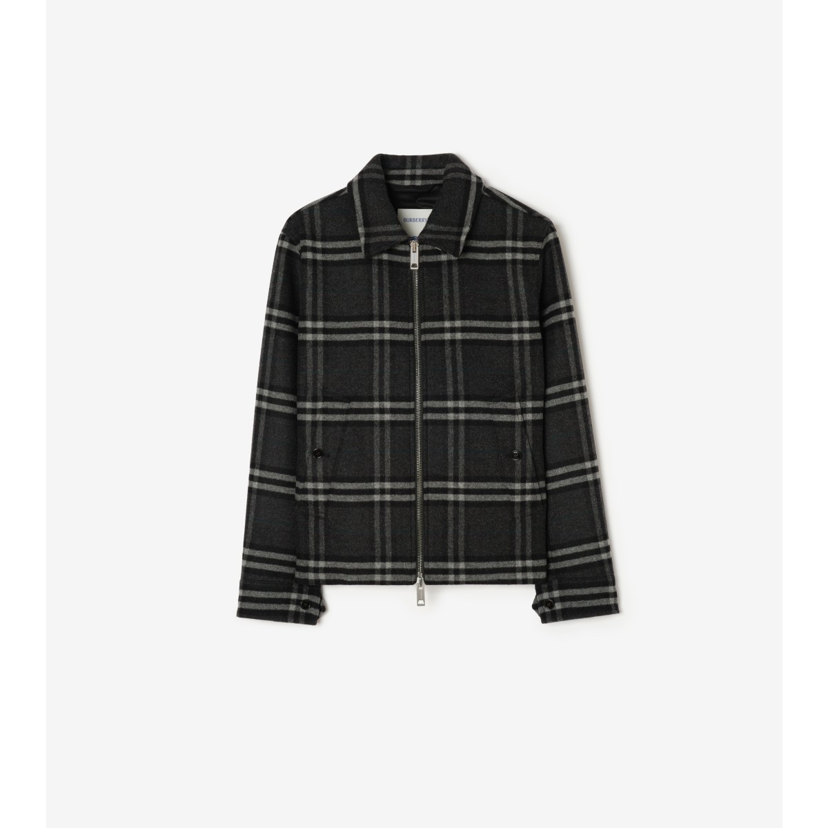  Check Wool Jacket