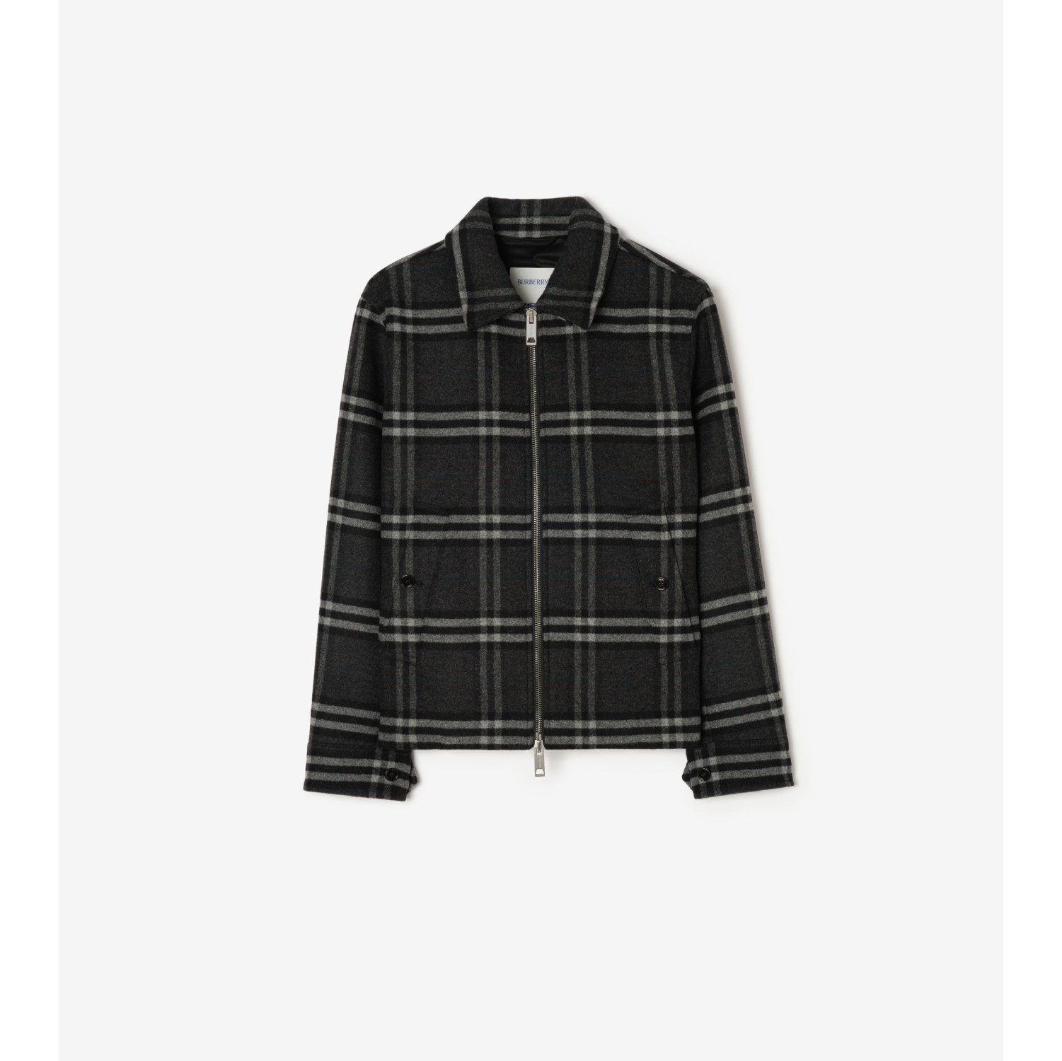 Check Wool Jacket