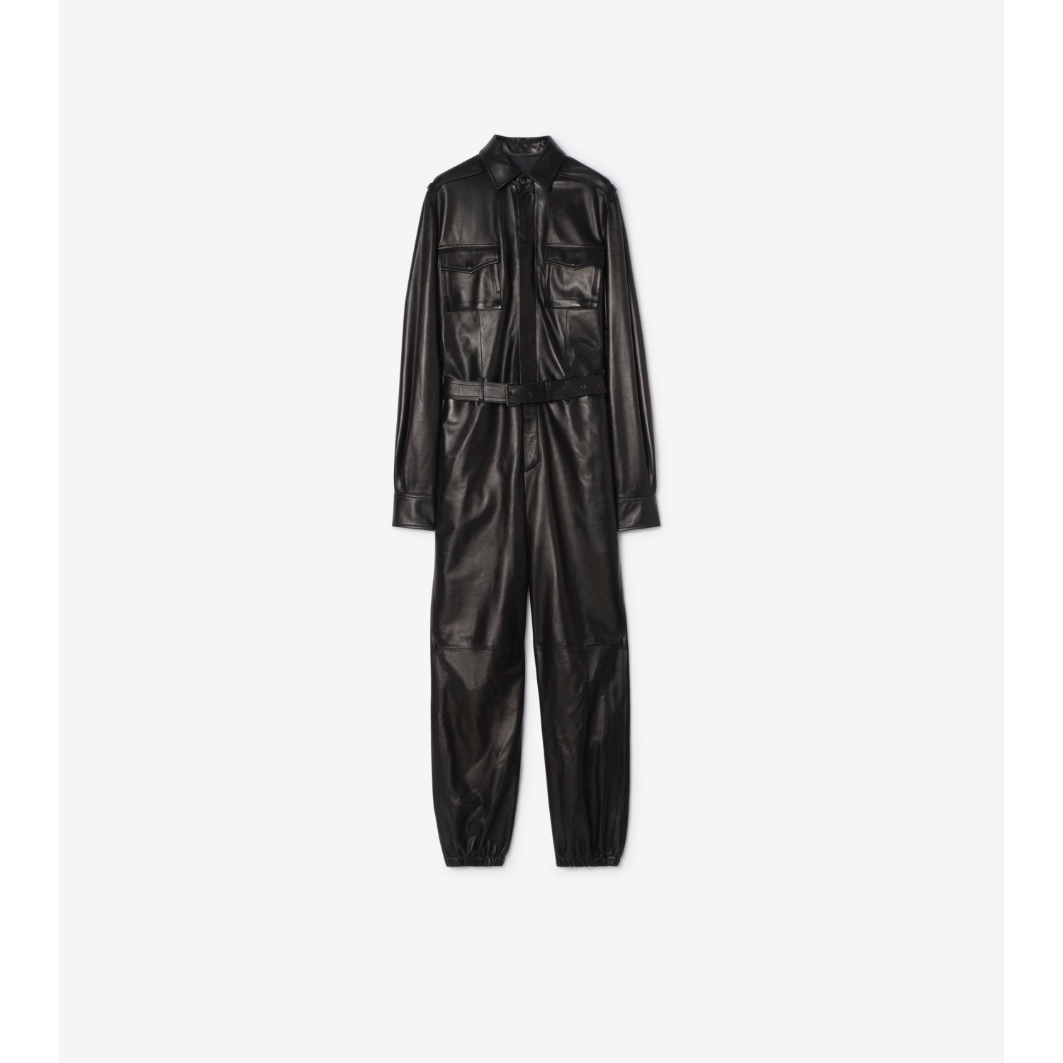 Leather Jumpsuit