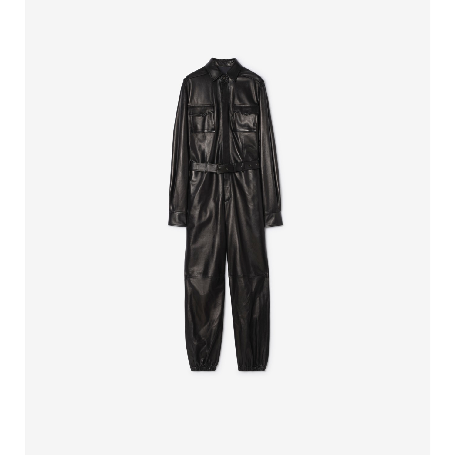 Leather Jumpsuit