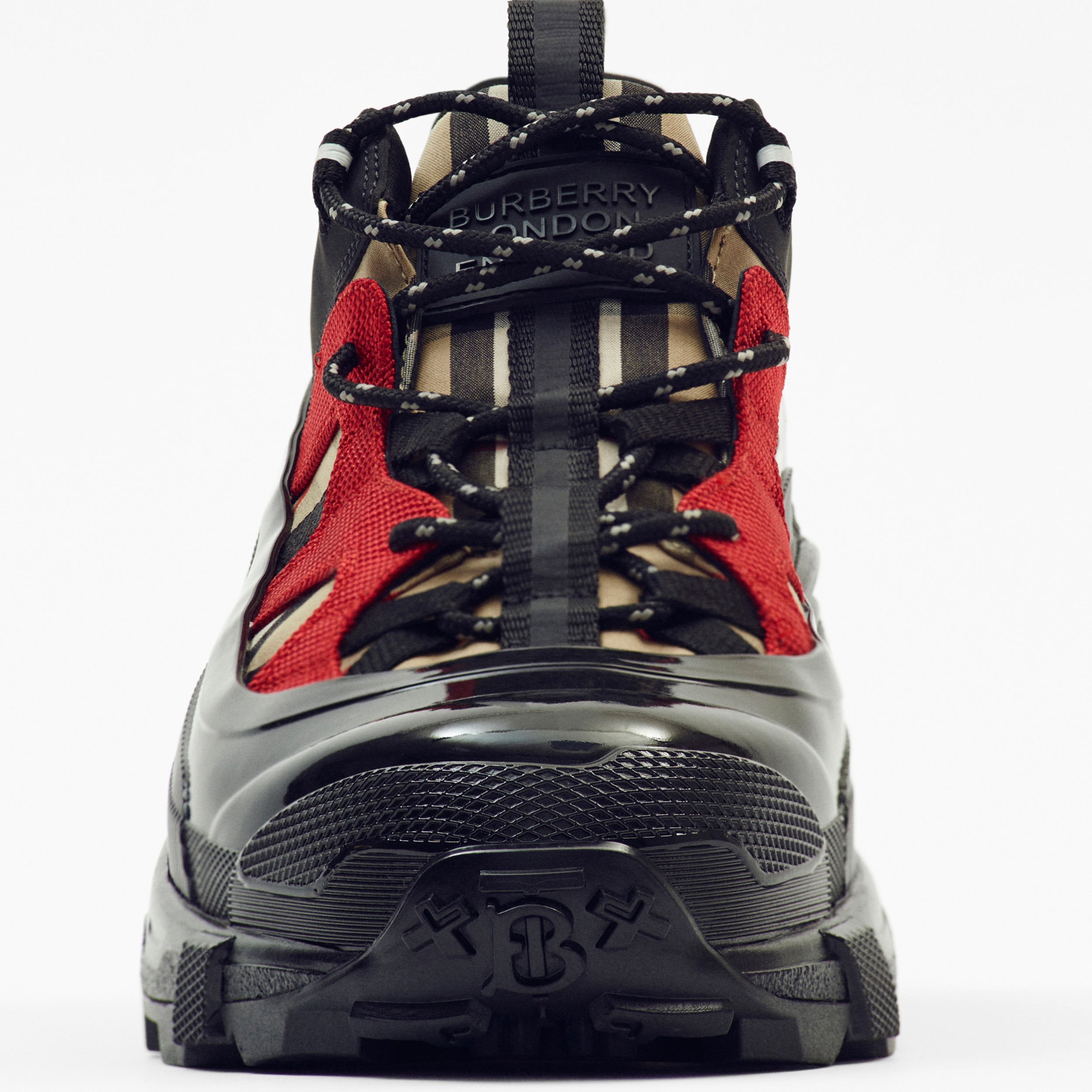 vintage check cotton arthur sneakers