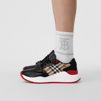 burberry trainers black