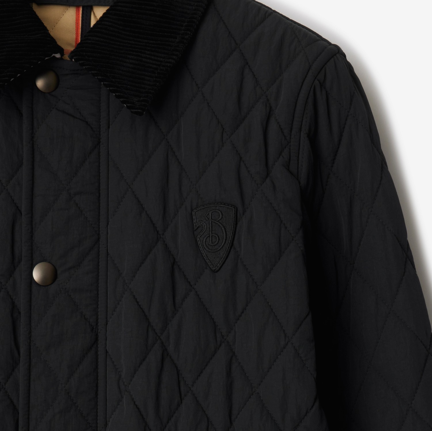 Quilted Nylon Jacket in Black - Women | Burberry® Official Quilted Nylon Jacket in Black - Women | Burberry® Official