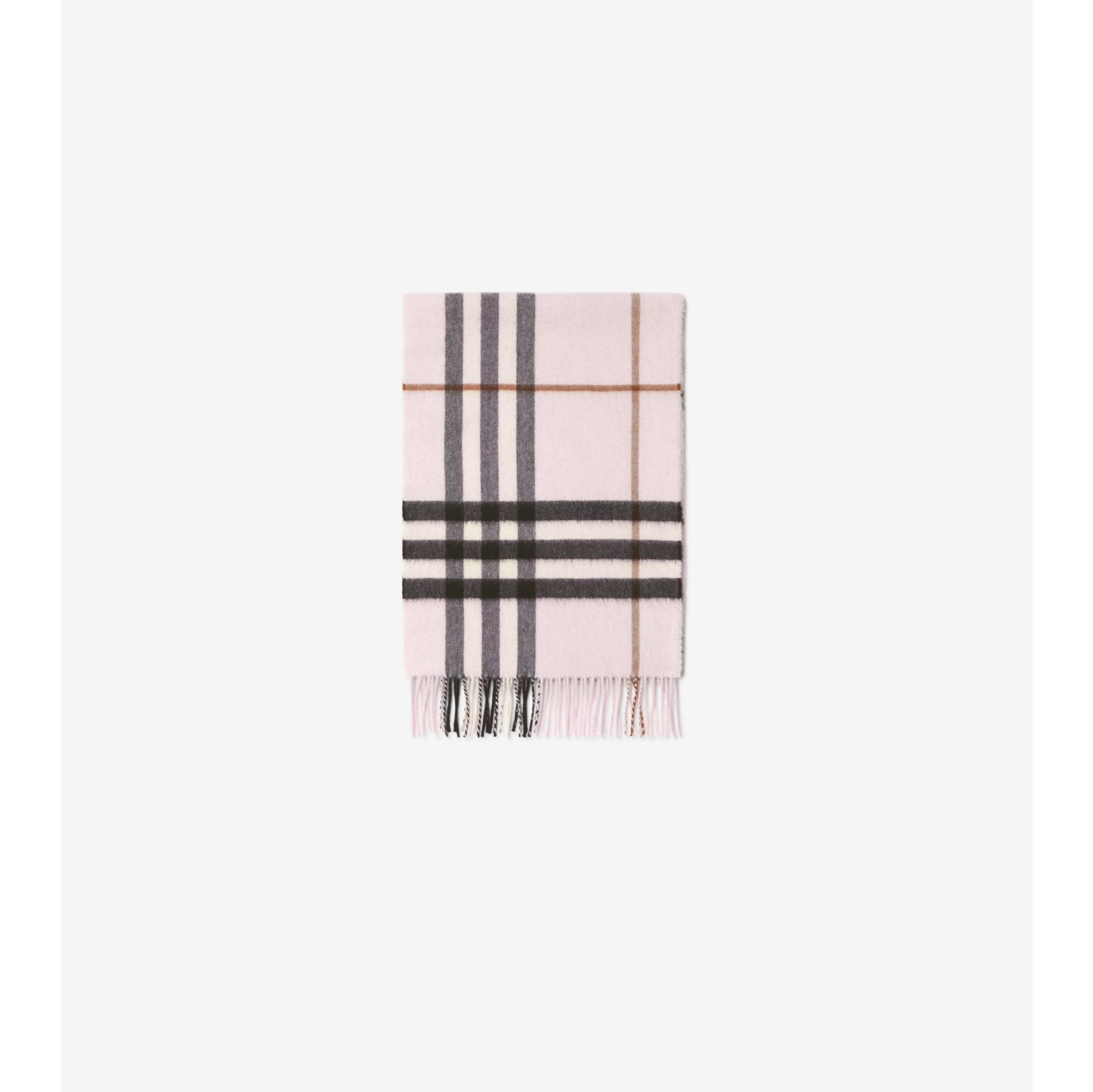 Burberry pink cheap plaid scarf