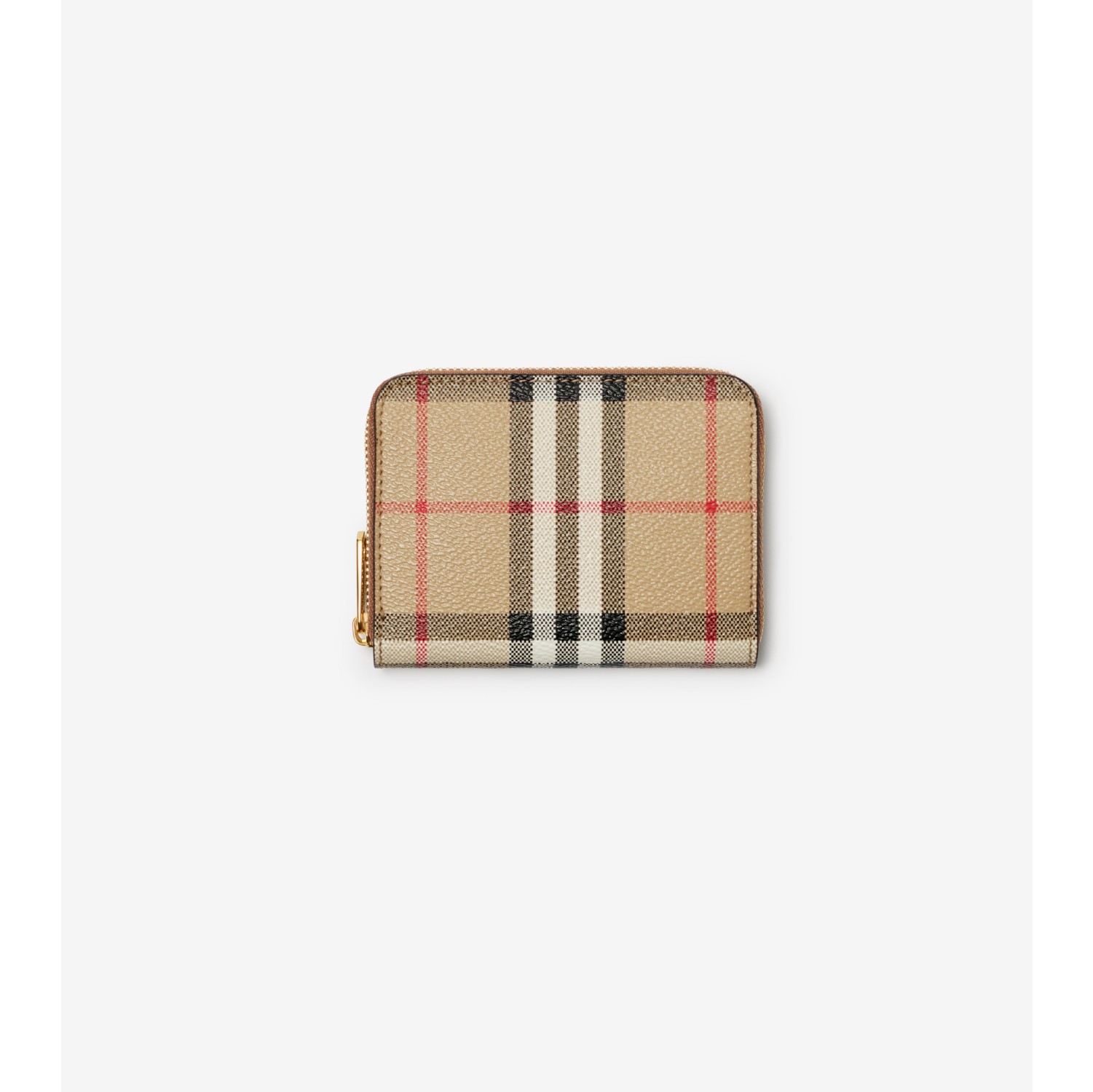 Burberry vintage check wallet on sale