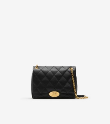 Medium Strand Bag​ in Black - Women, Leather | Burberry