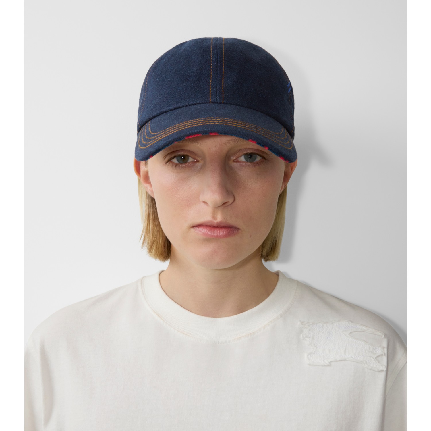 Casquette de baseball en denim