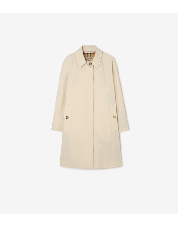 Mid-length Tropical Gabardine Camden Car Coat