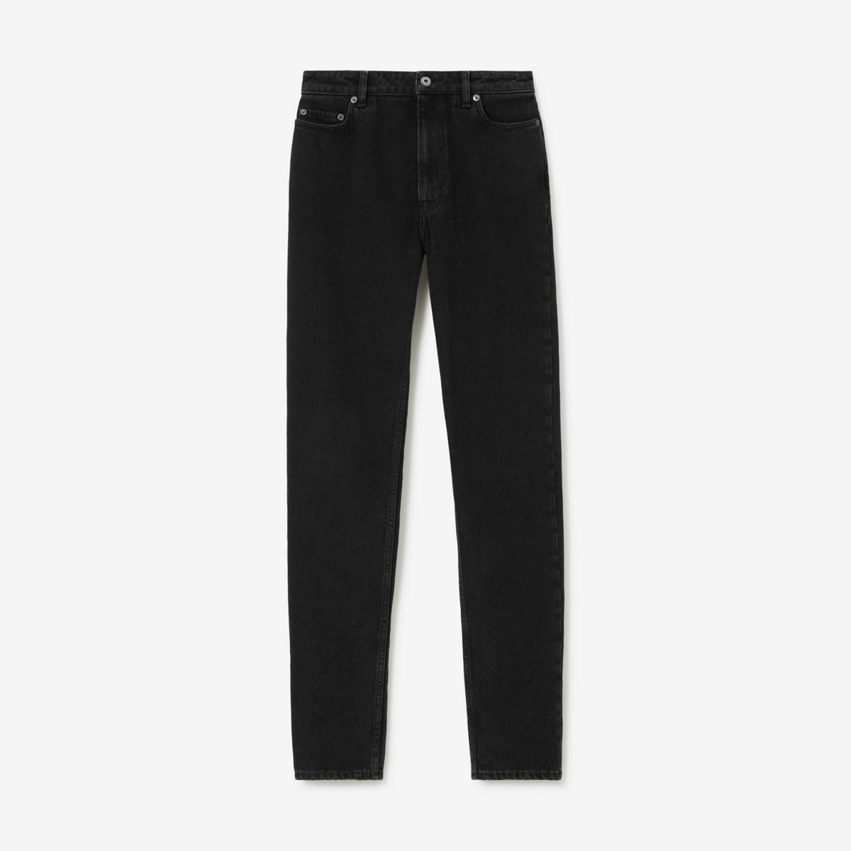 Burberry Slim Fit Jeans In Charcoal