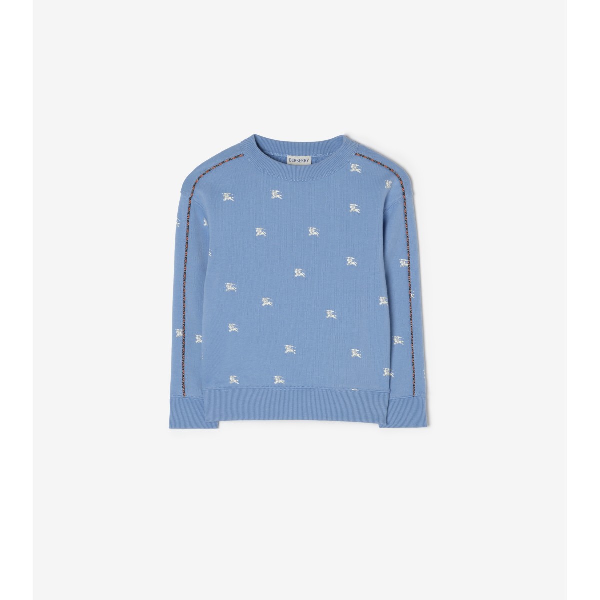  Check Knight Cotton Sweatshirt