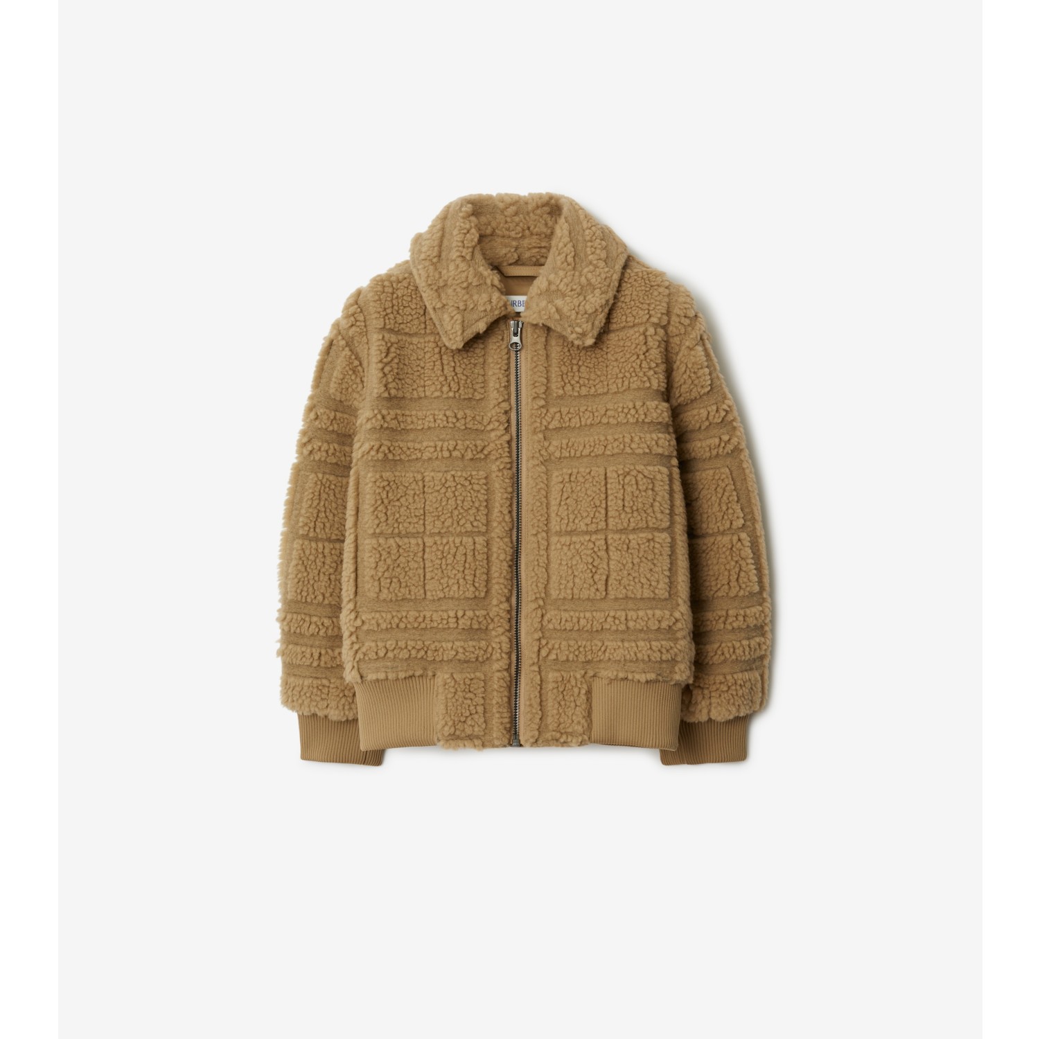 チェック フリースジャケット (アーカイブベージュ) | Burberry®公式サイト