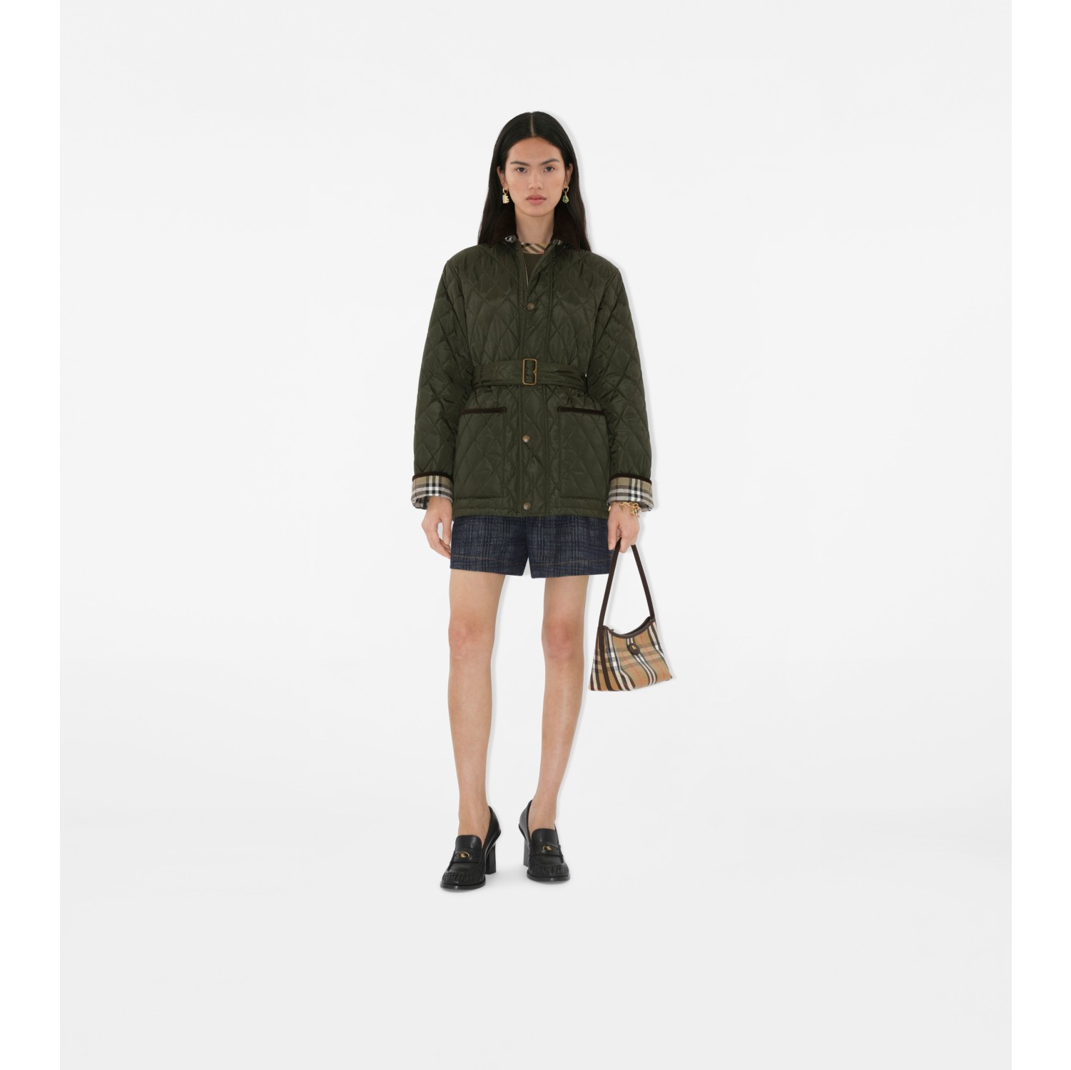 Quilted Nylon Jacket