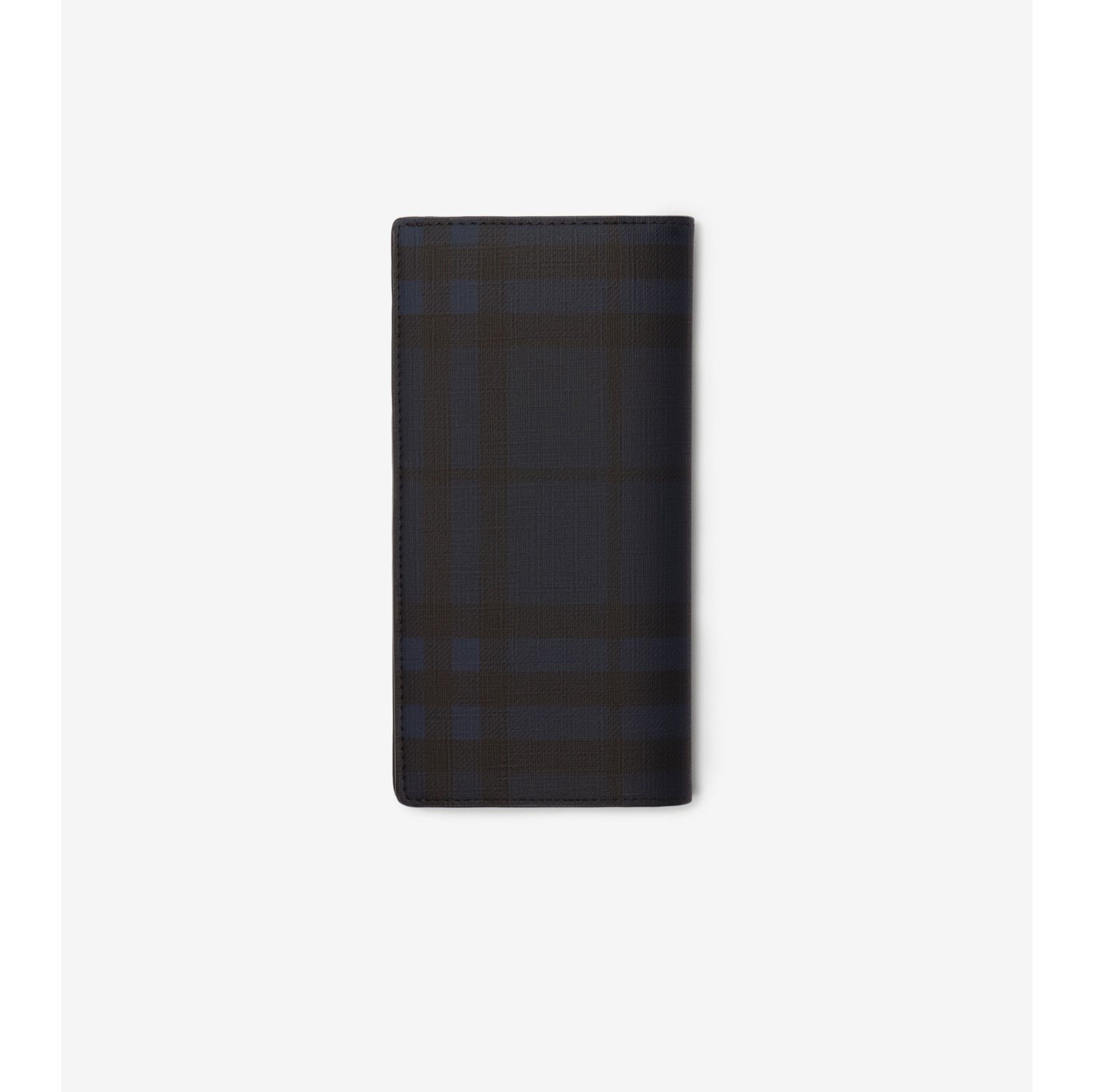 City Check Continental Wallet in Navy - Men, Cotton, Technical | Burberry® Official