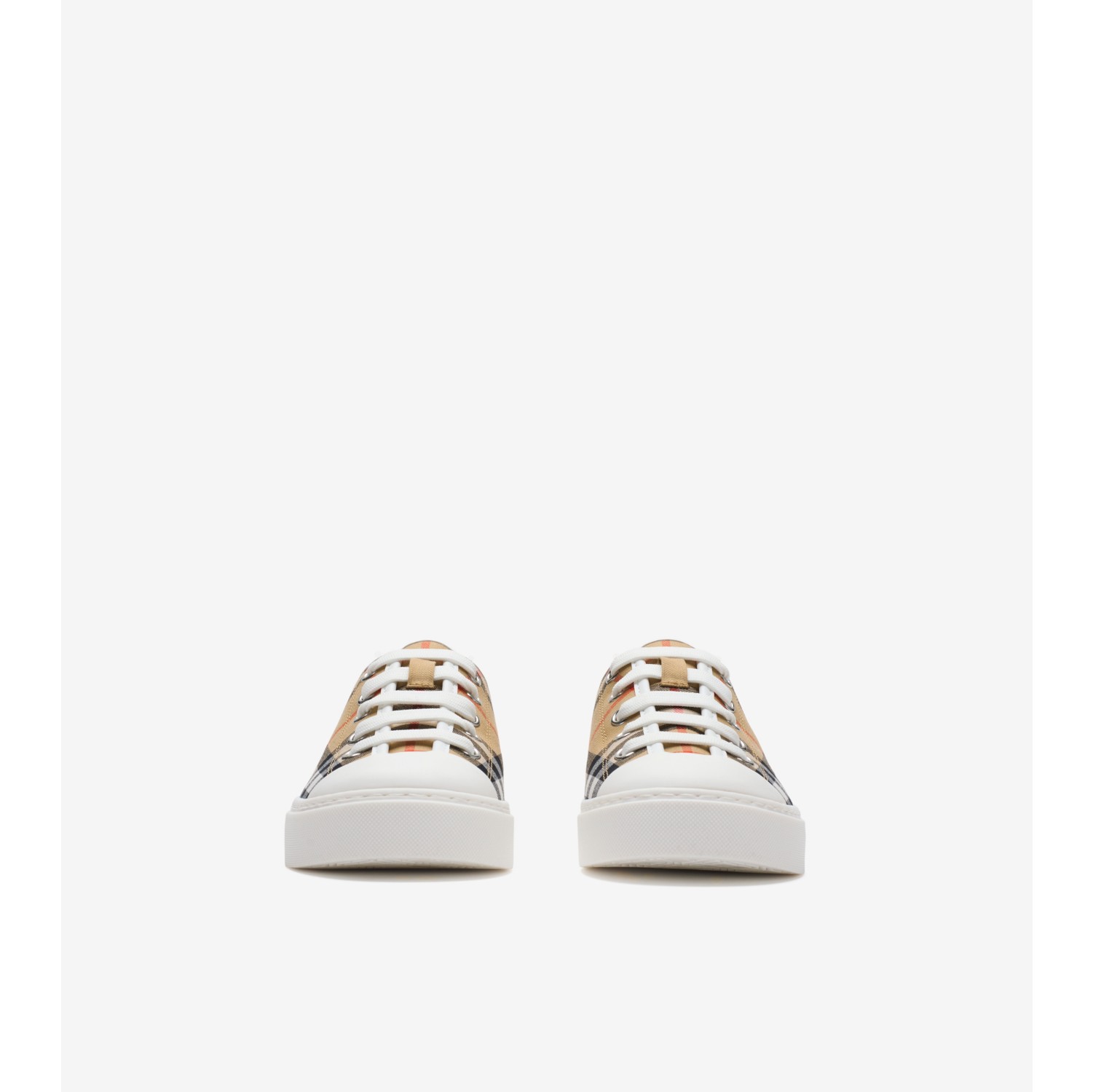 Sneakers en coton Check