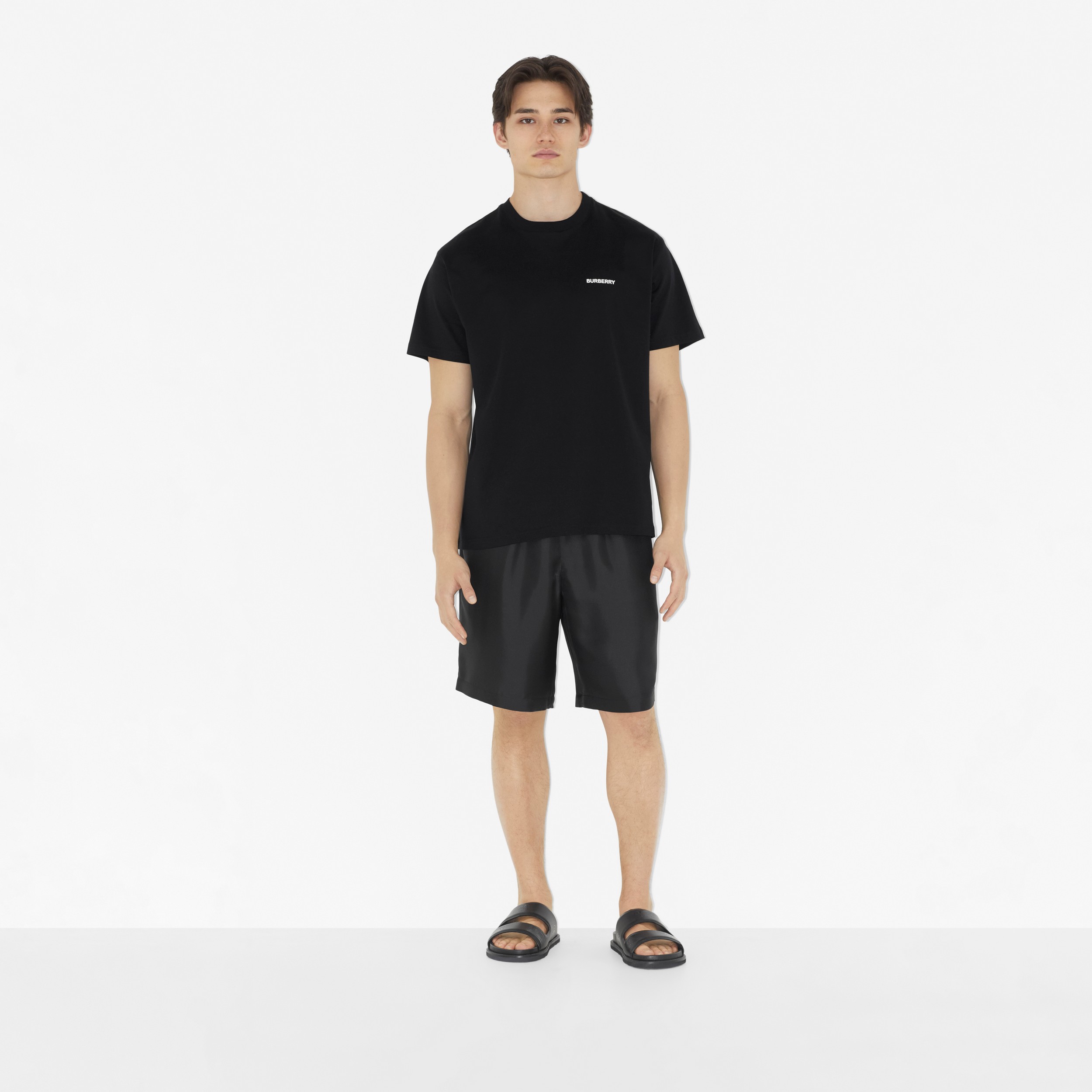 T-shirt en coton à imprimé Ice Cream (Noir) - Homme | Site officiel Burberry® - 2