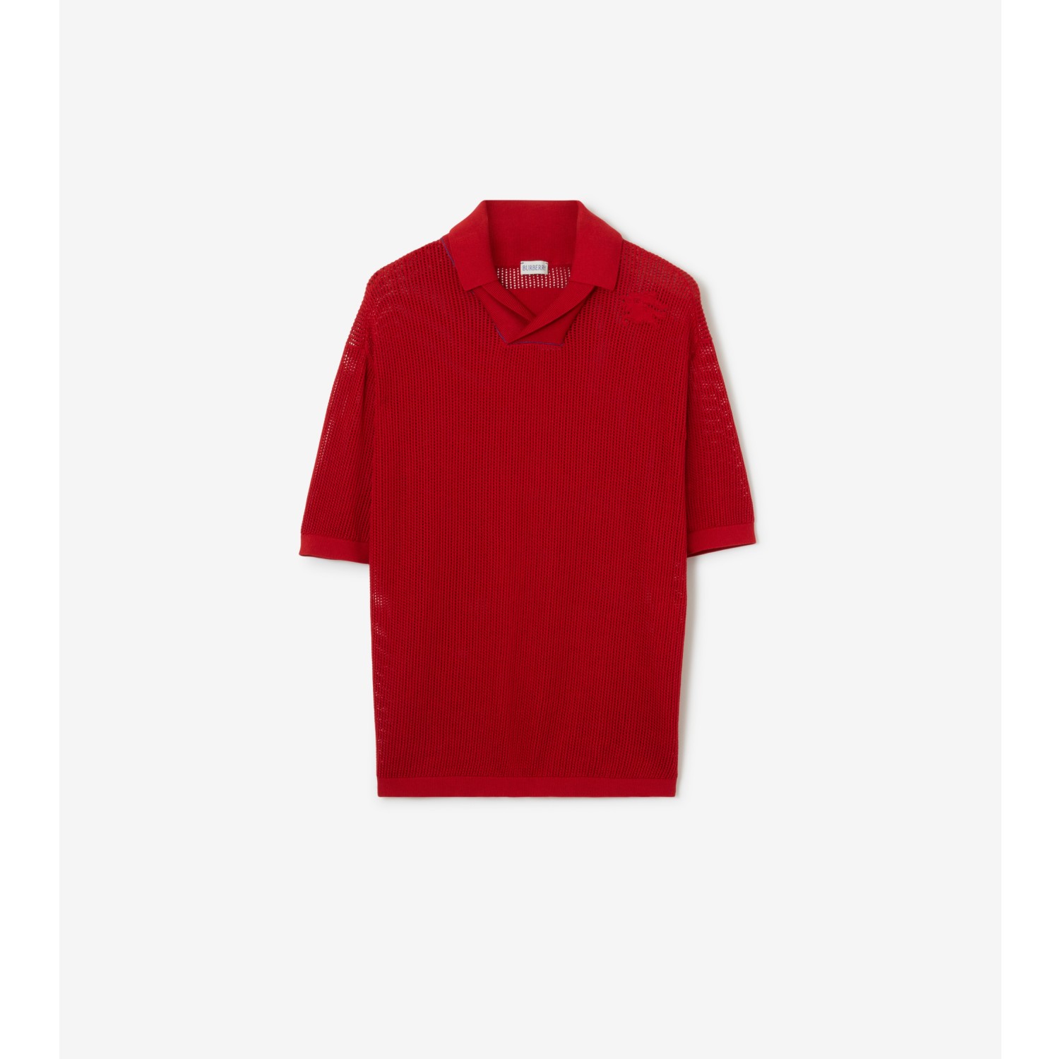 Silk knit hot sale polo shirts