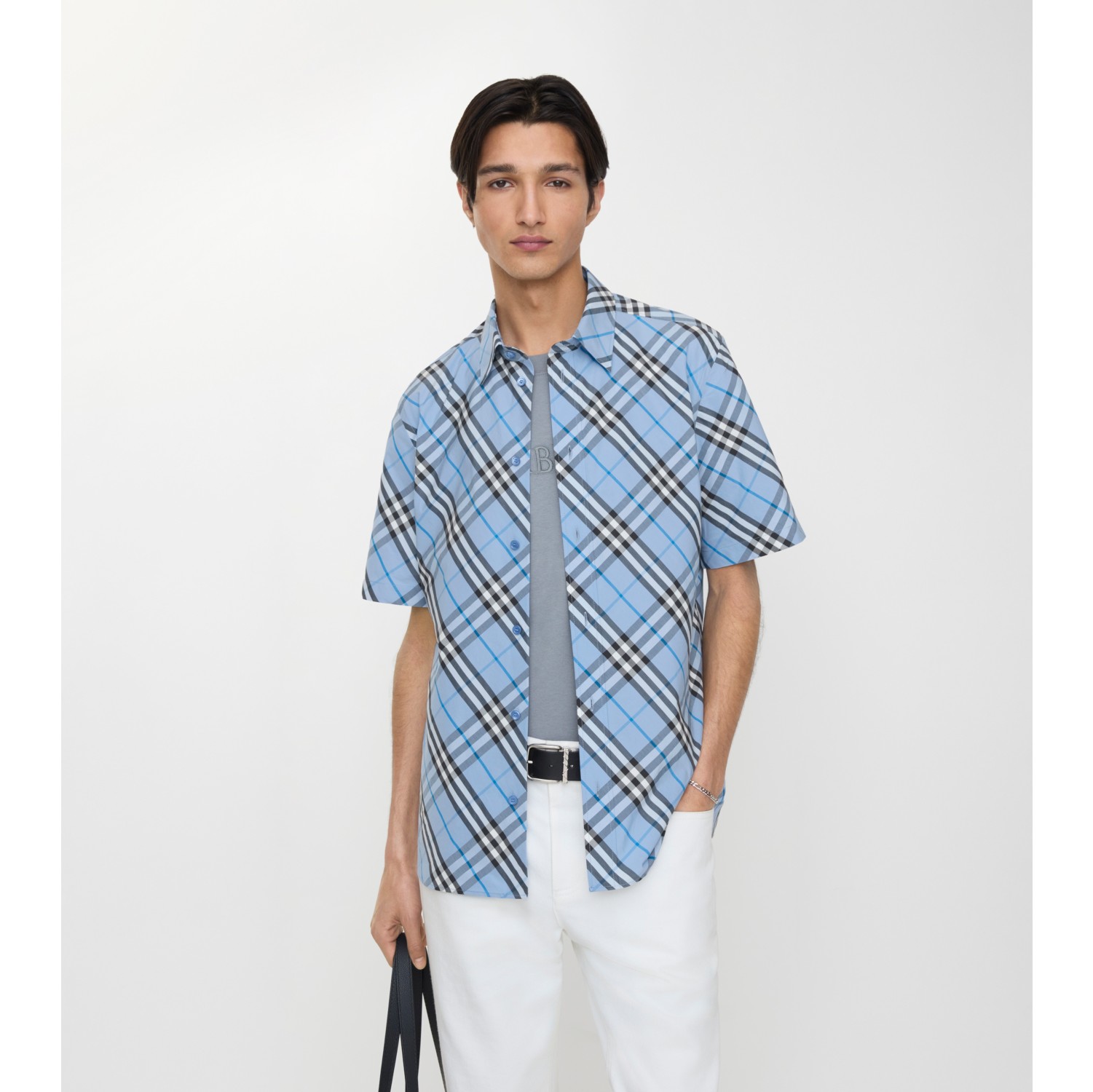 Regular Fit Check Cotton Shirt