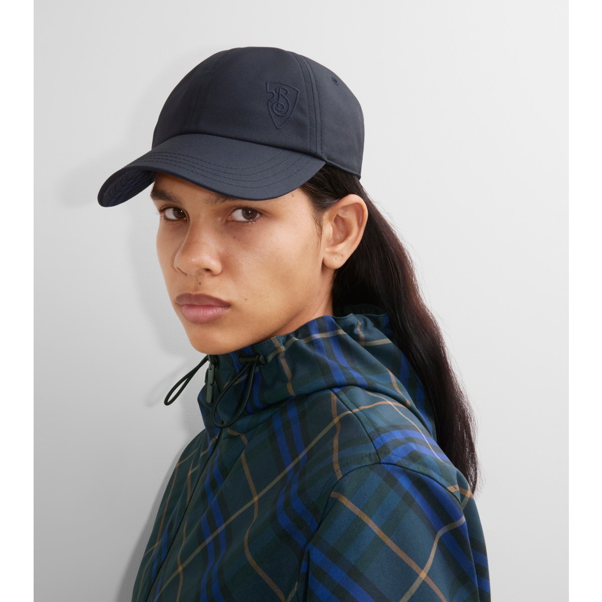  Check B Shield Baseball Cap