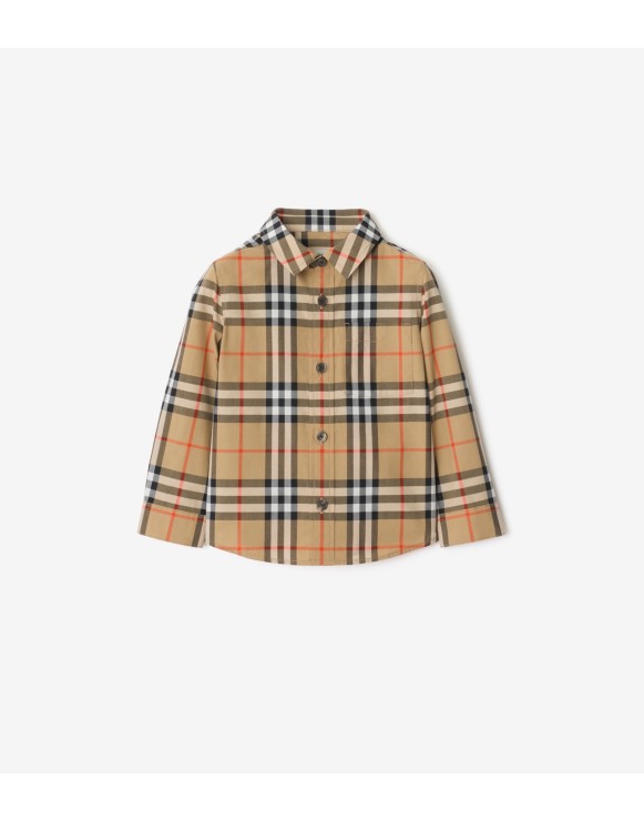 Check Cotton Shirt