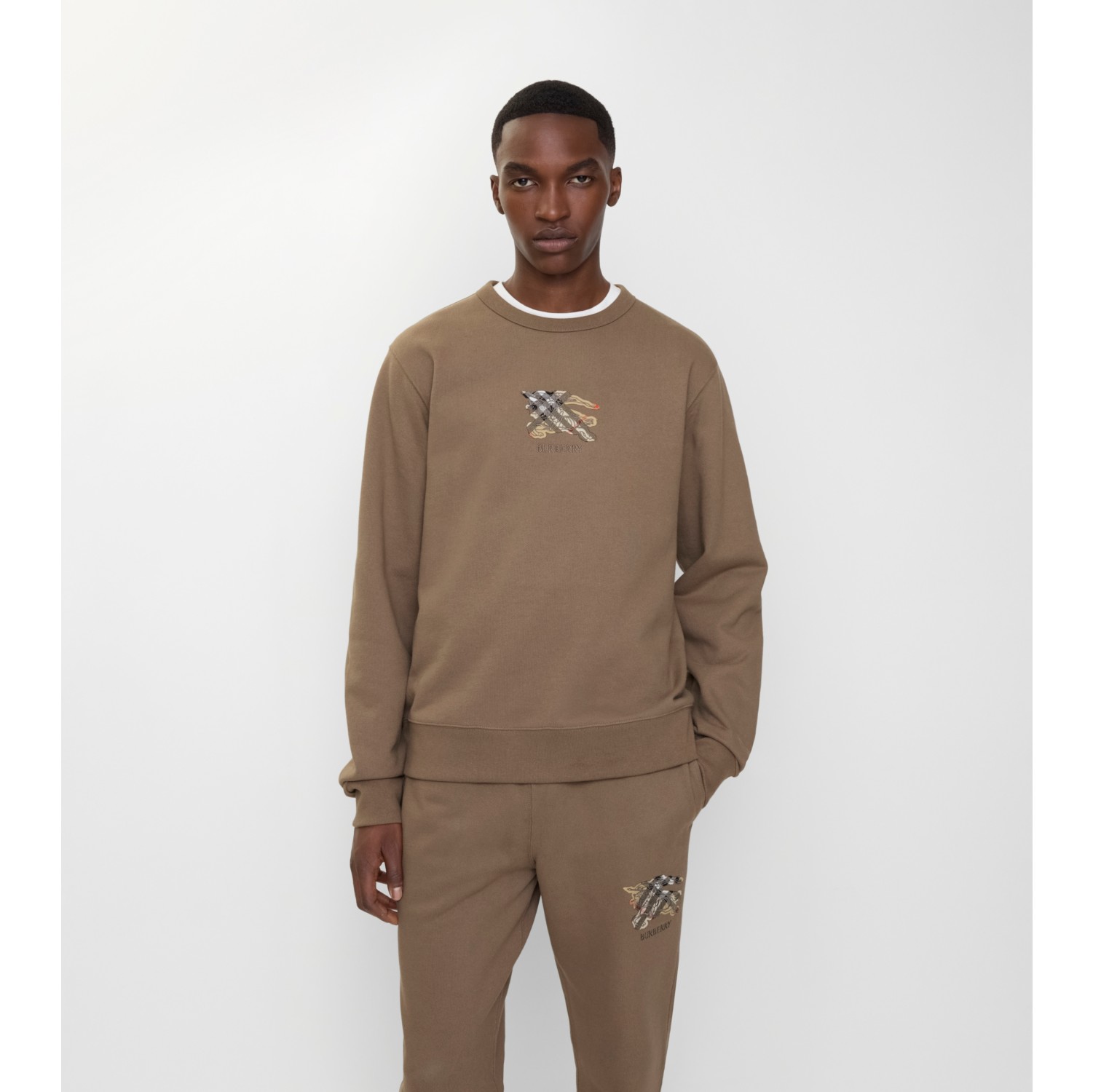 EKD Check Cotton Sweatshirt