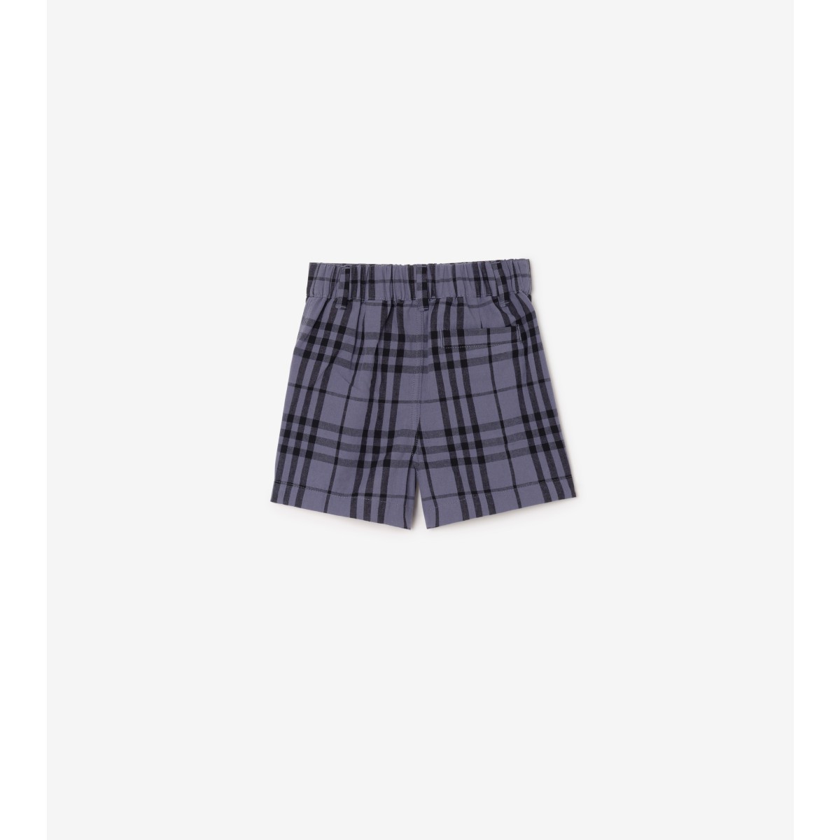  Check Cotton Shorts