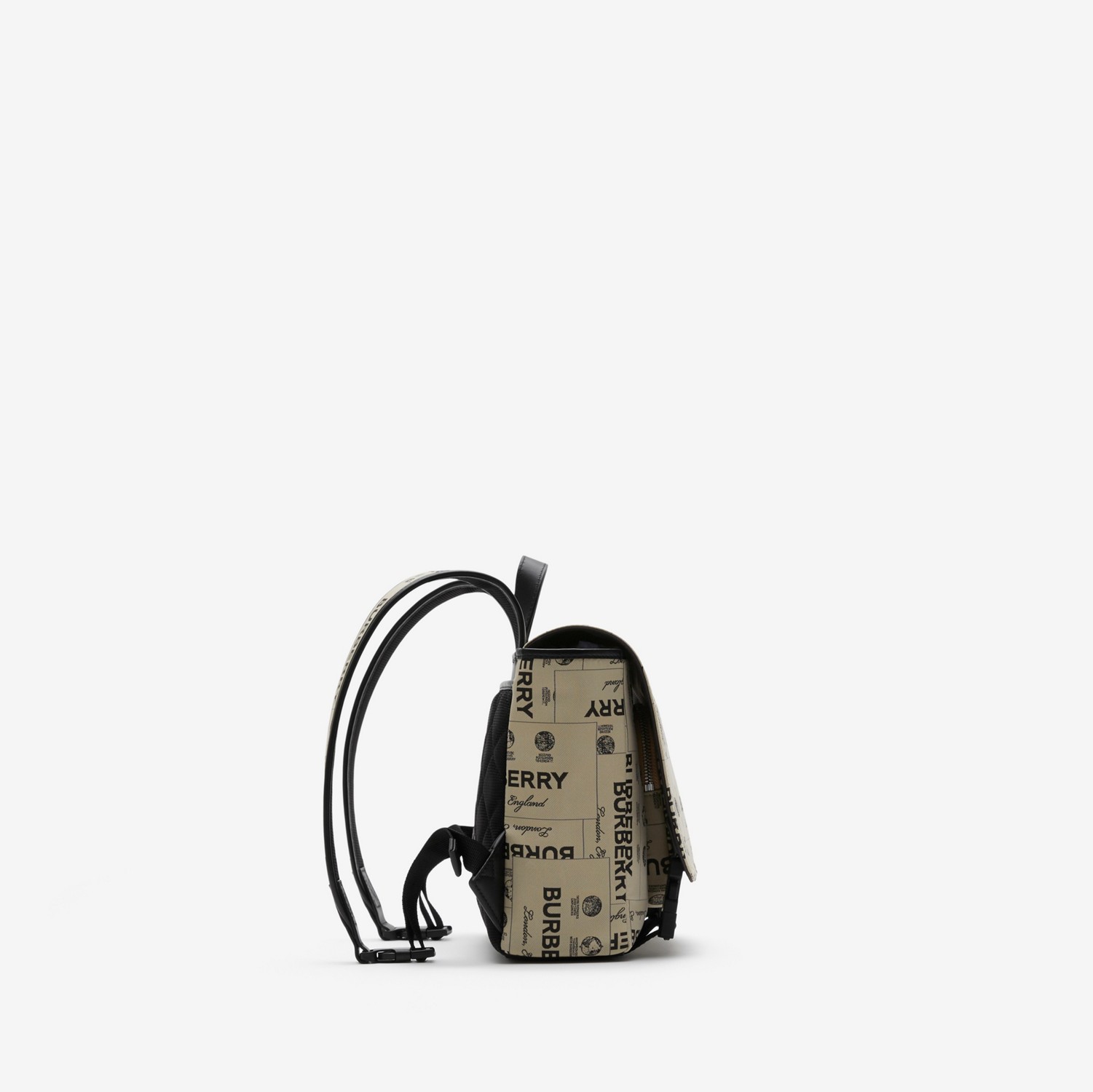 Label Print Messenger Backpack in Archive Beige - Children | Burberry® Official