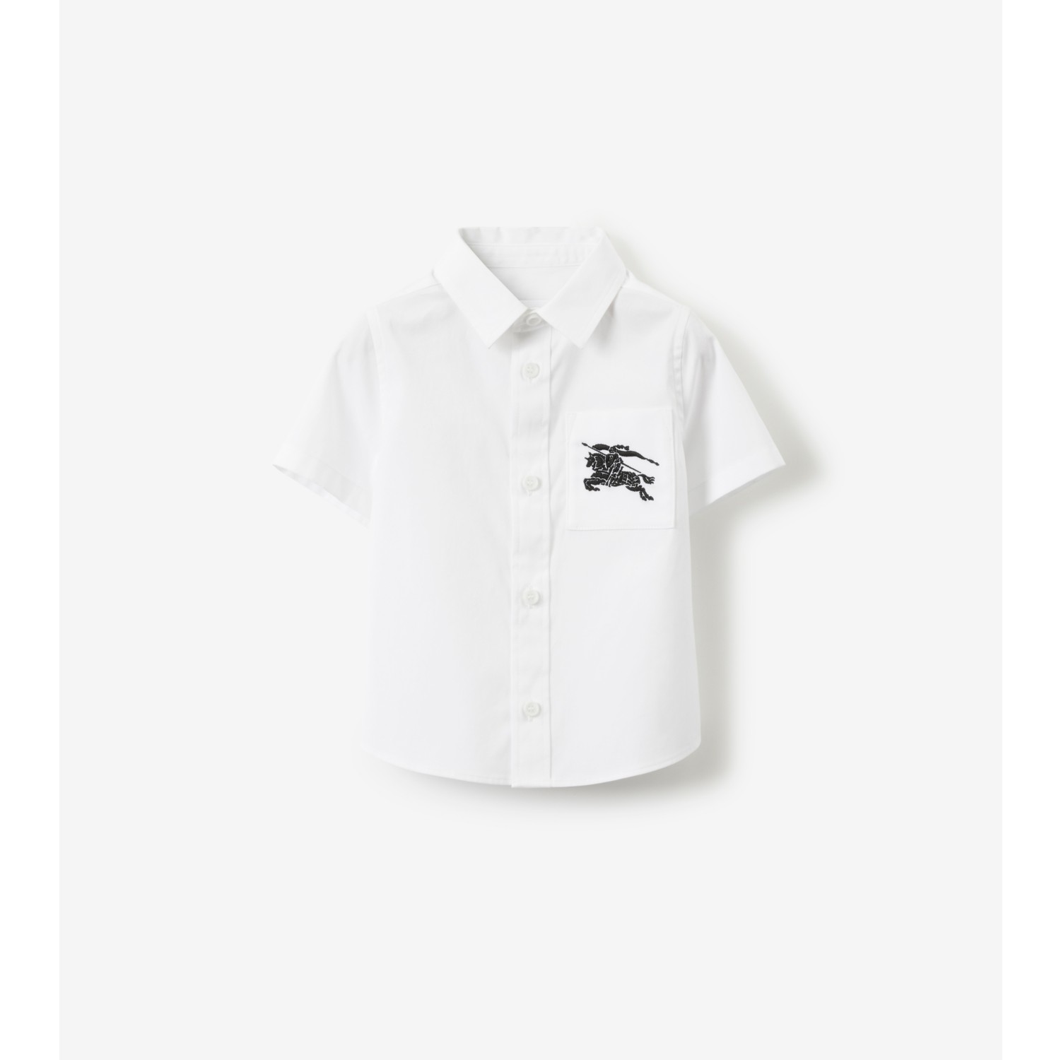 Burberry Childrens EKD Stretch Cotton Shirt , Size: 6Y