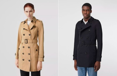 burberry trench coat fit