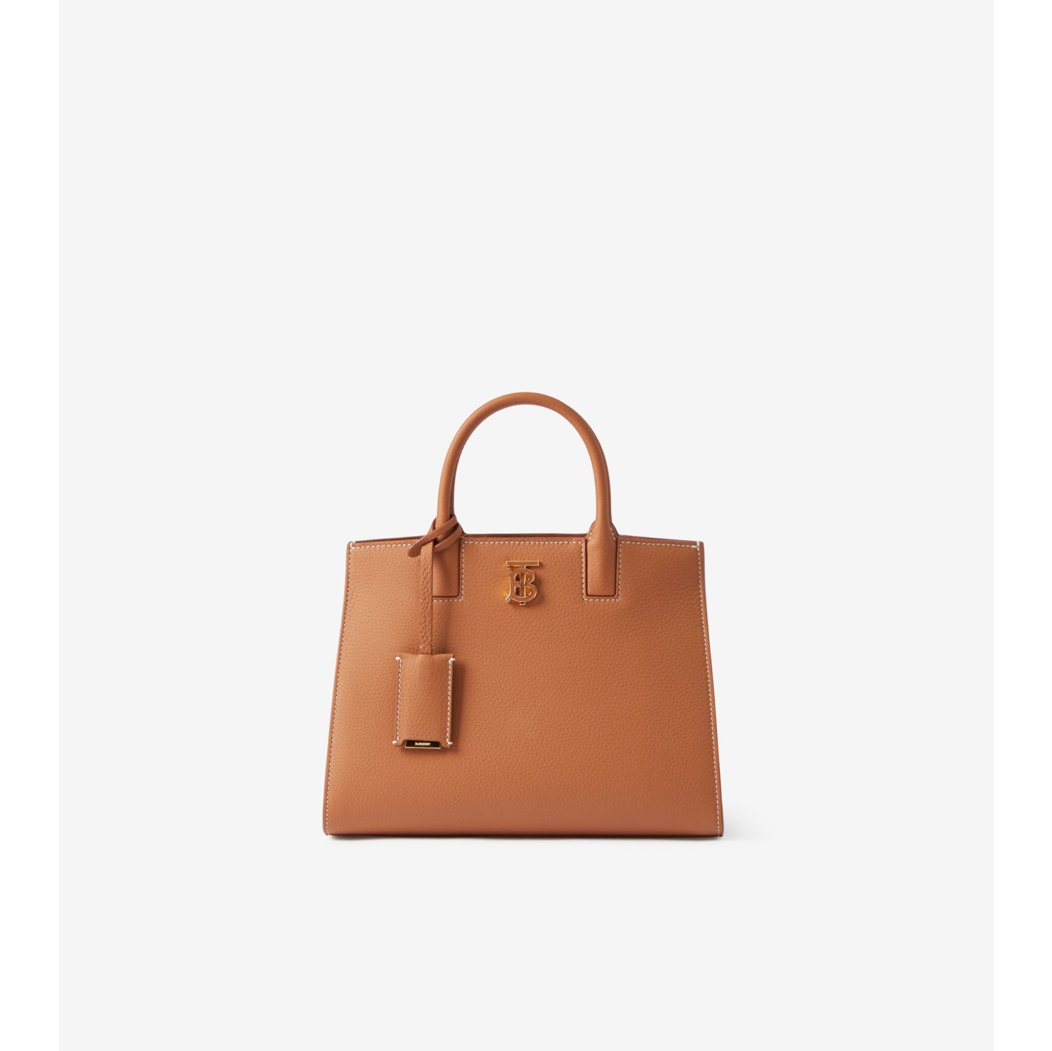 Mini Frances Bag in Warm russet brown Women Leather Burberry