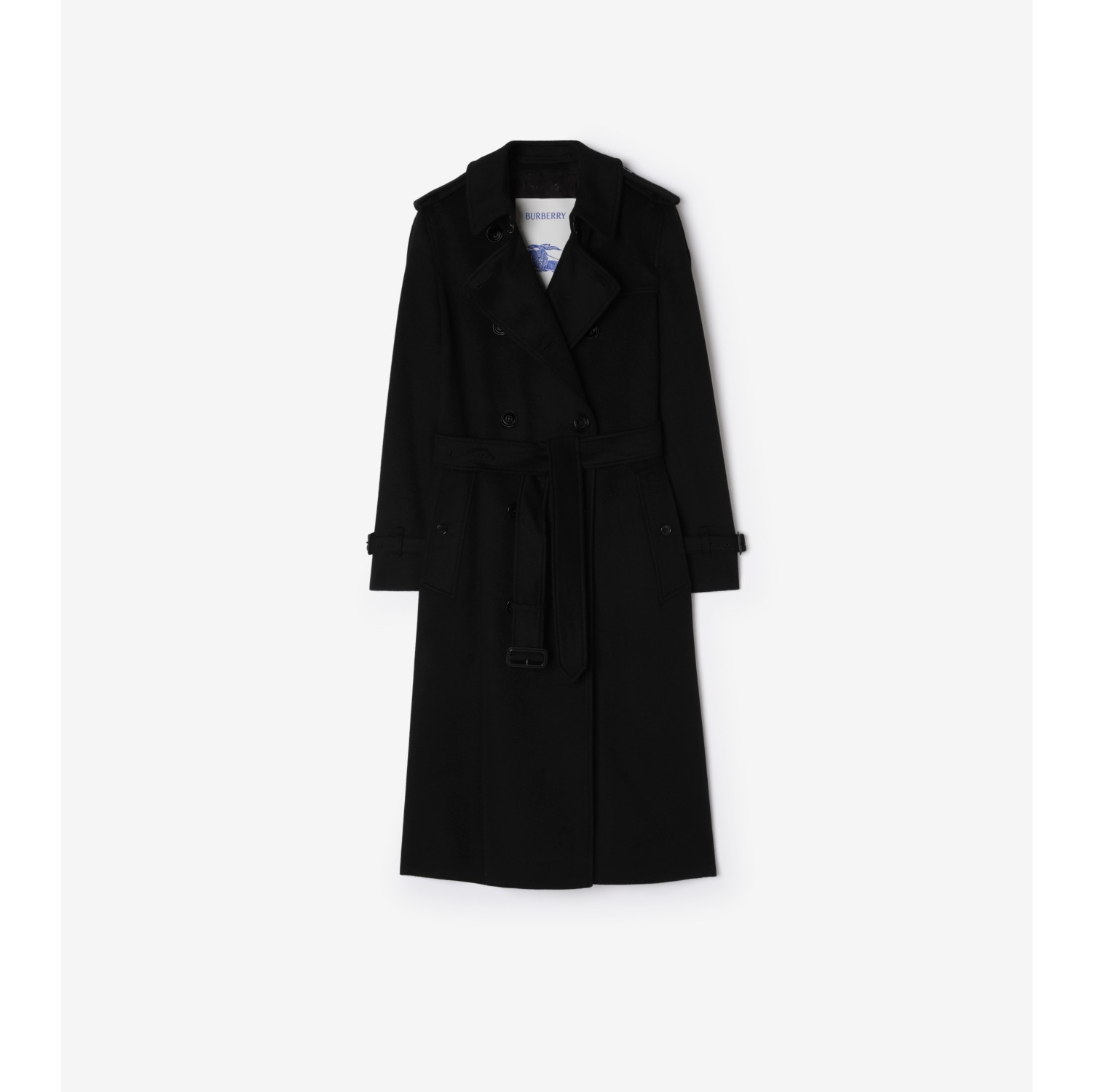 Long Cashmere Kensington Trench Coat
