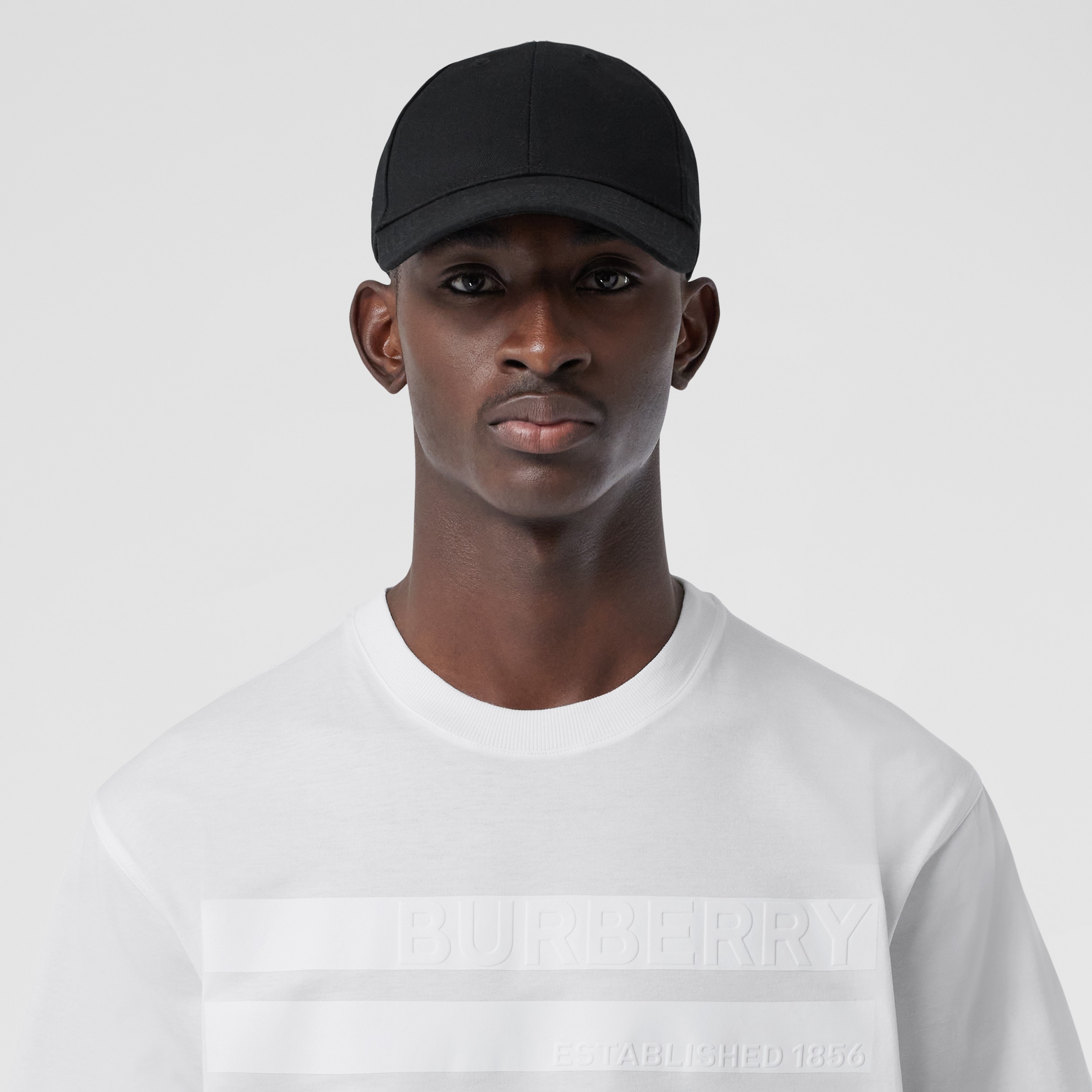 Oversize-T-Shirt aus Baumwolle mit Horseferry-Aufdruck (Weiß) - Herren | Burberry® - 2