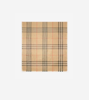 マフラー・ストール BURBERRY SILK SCARF バーバリー BURBERRY マフラー シルク混ストール チェック