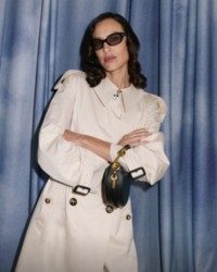Alexa Chung at the Burberry SS26 Show