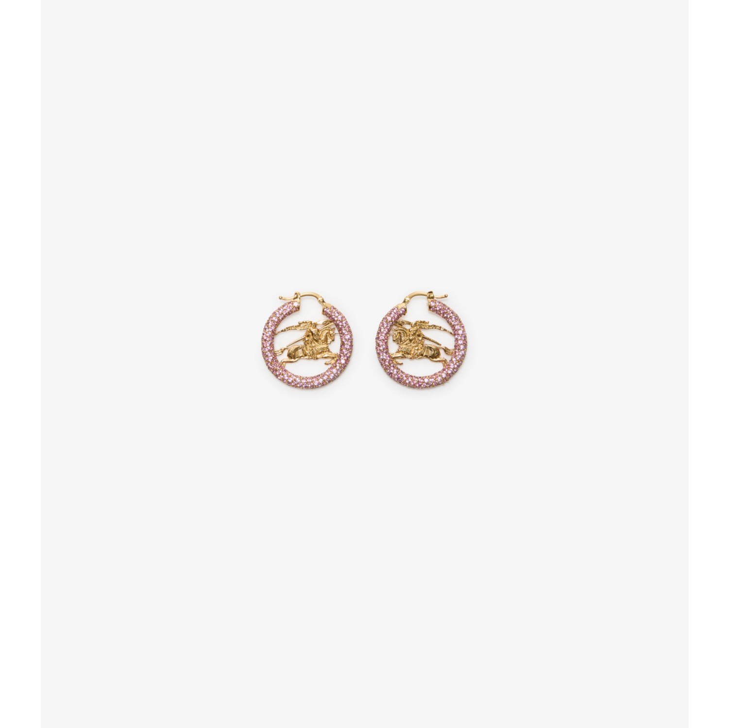 EKD Pavé Hoop Earrings
