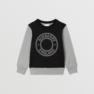 burberry black logo sweatshirt