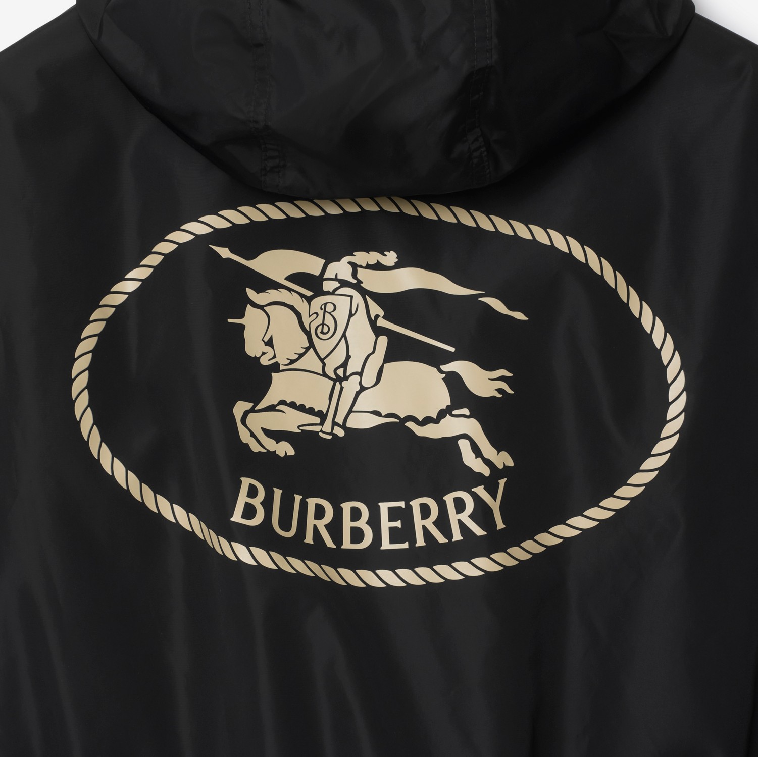 Knight Stamp Nylon Jacket in Black - Women | Burberry® Official Knight Stamp Nylon Jacket in Black - Women | Burberry® Official