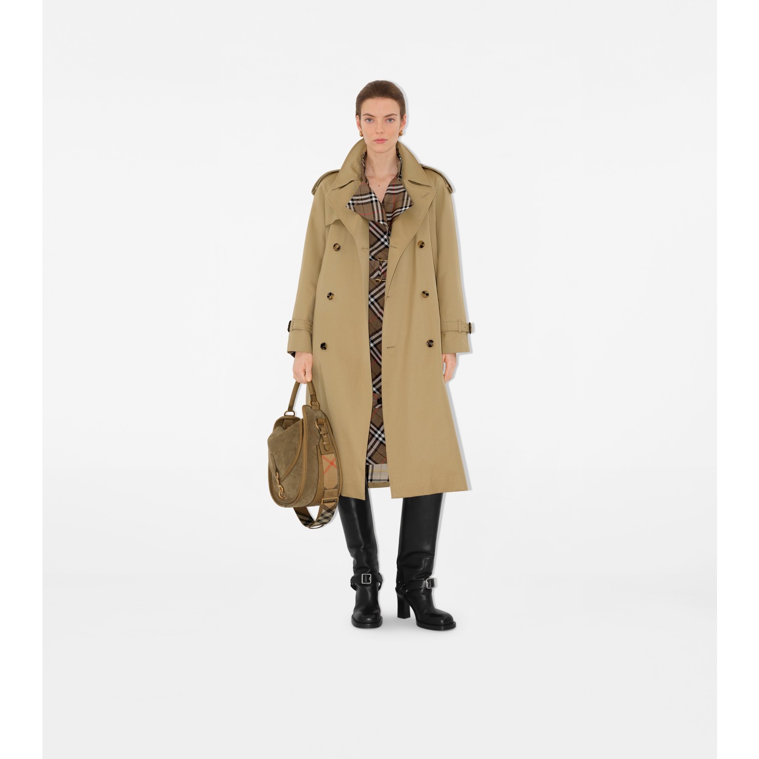 Long Castleford Trench Coat