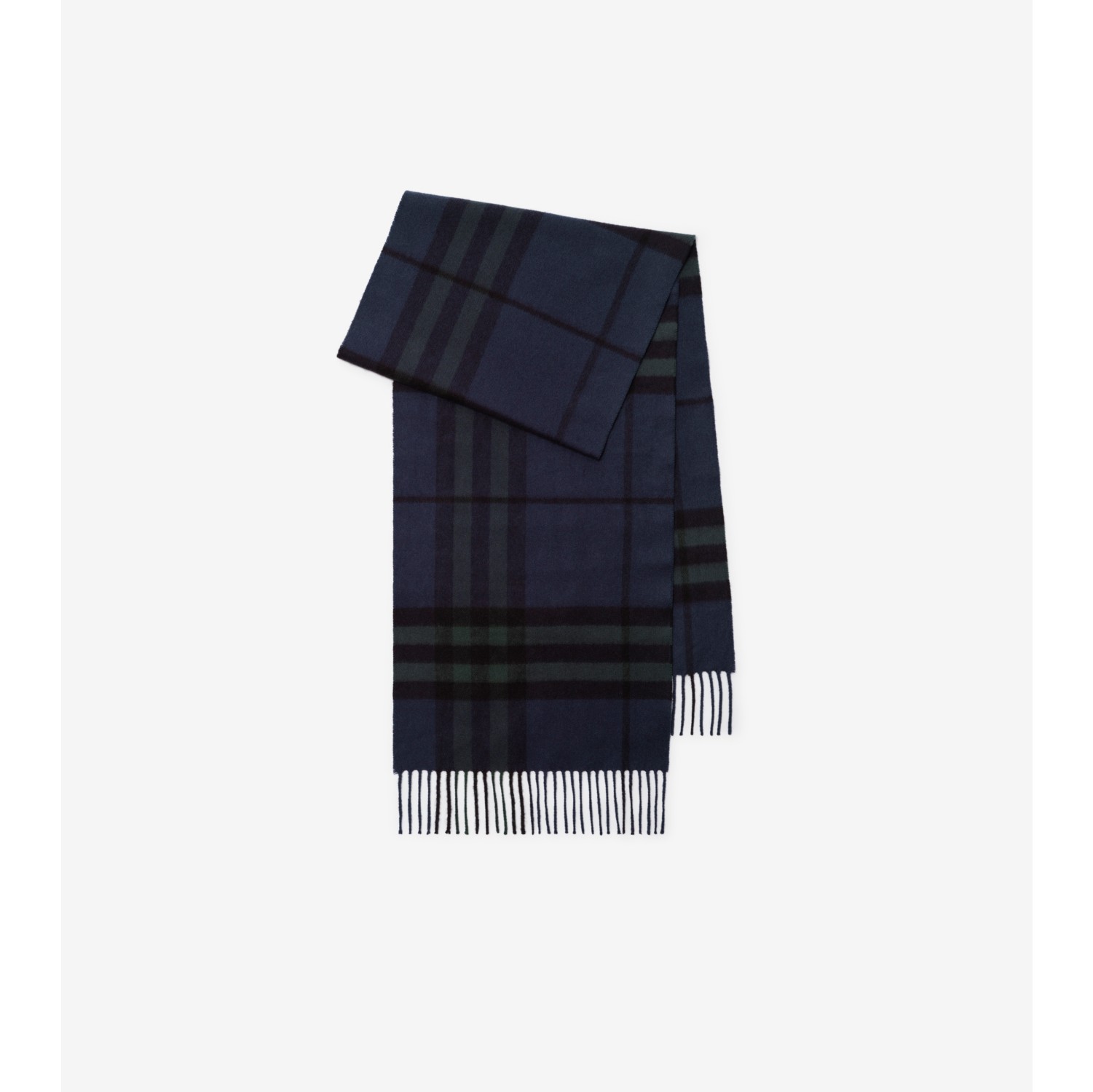 Check Cashmere Scarf
