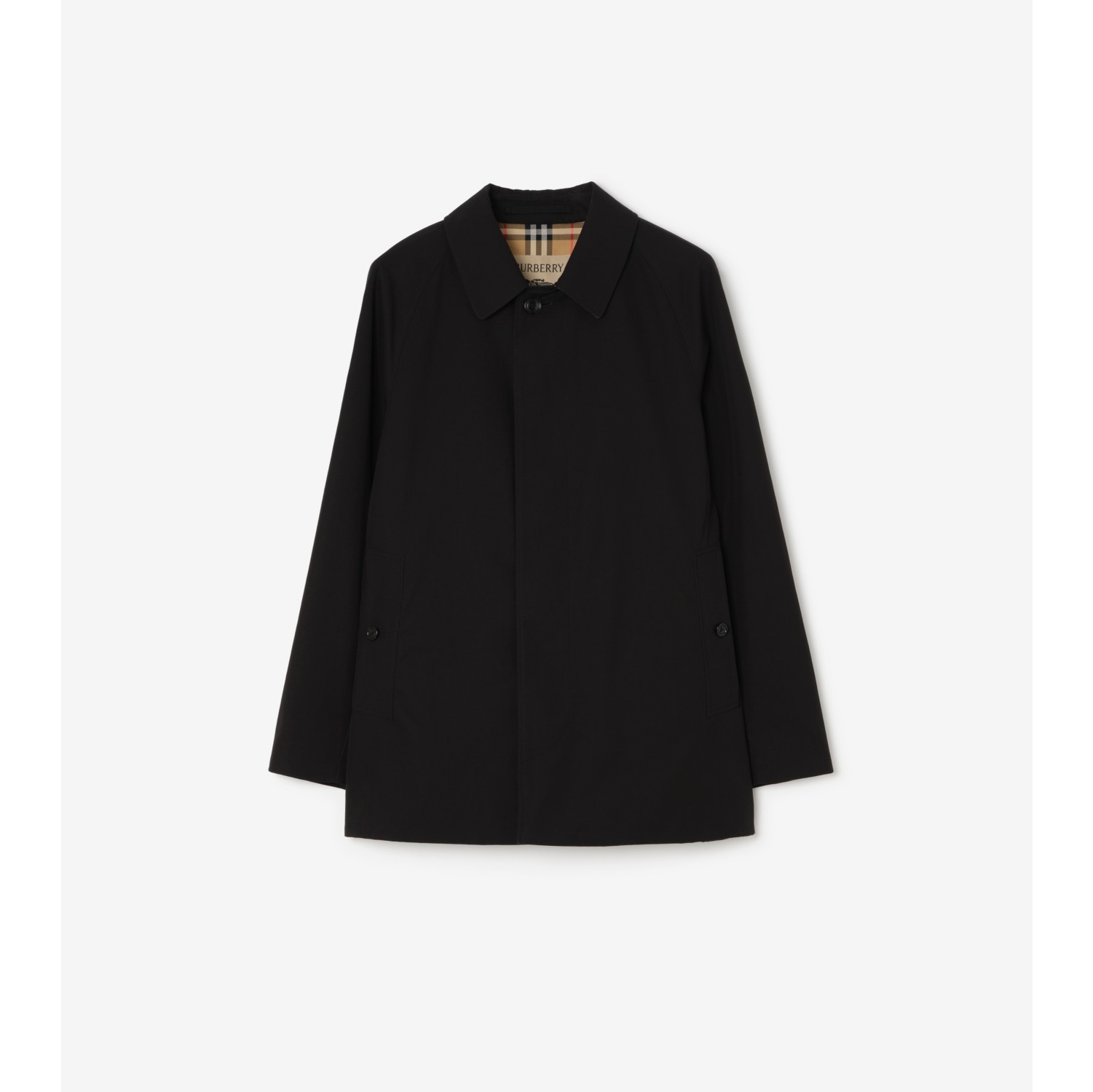 Extra-short Gabardine Camden Car Coat