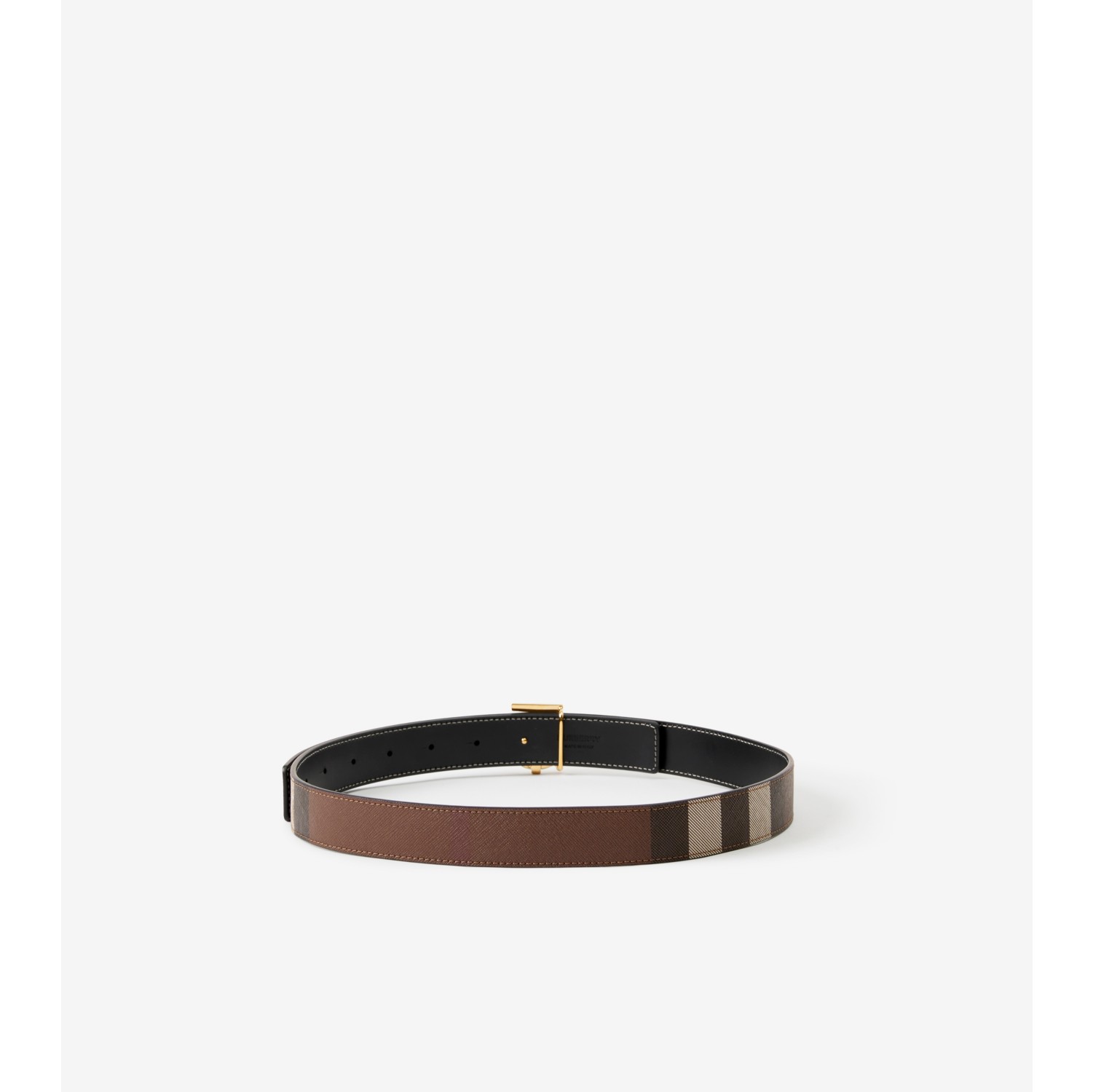 TB Leather Belt in Brown - Burberry